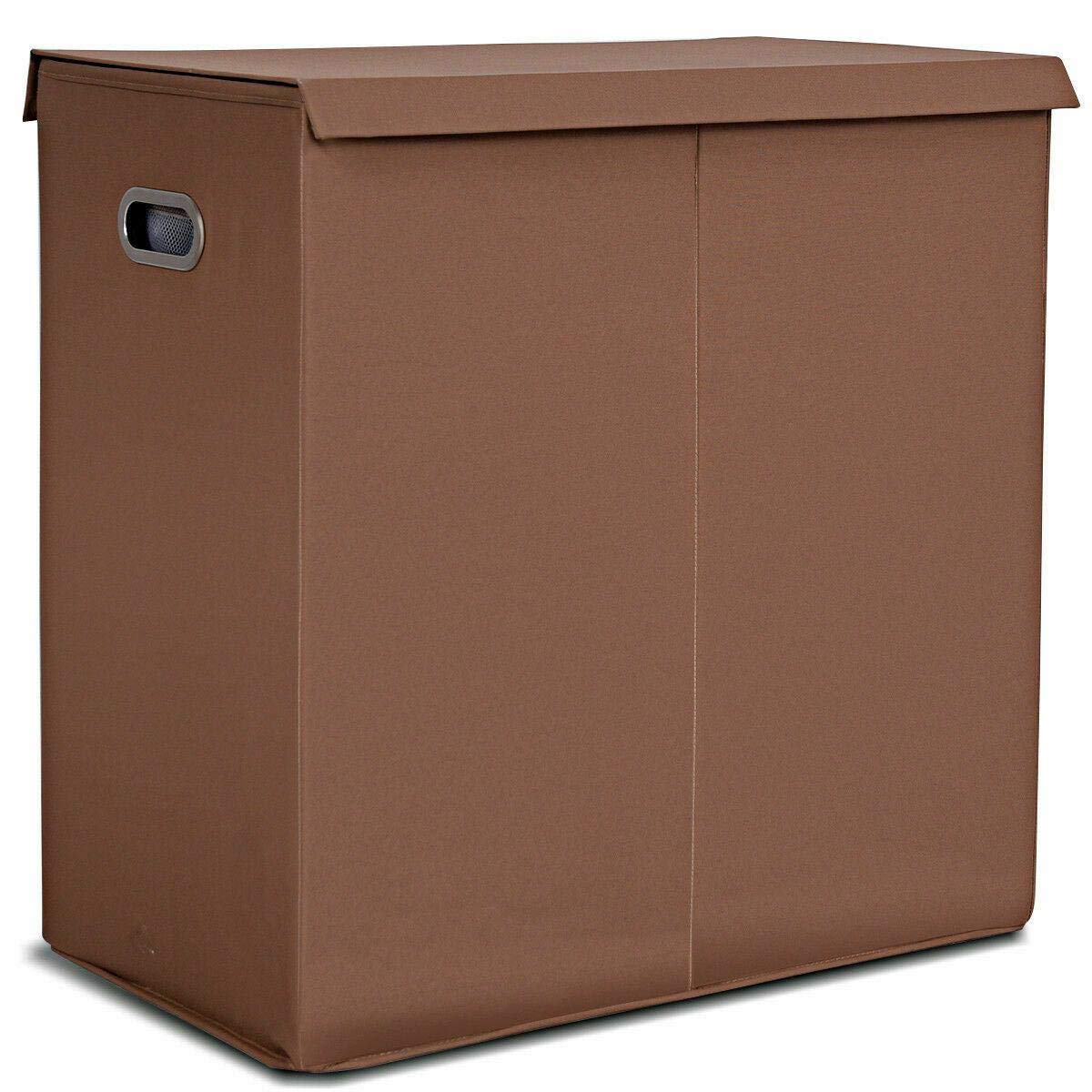 StateOJ Laundry Basket - Foldable Clothes Hamper with Handles, Large Storage Organizer for Home, Dorm & Travel - Perfect for Laundry, Toys & Clothes Storage