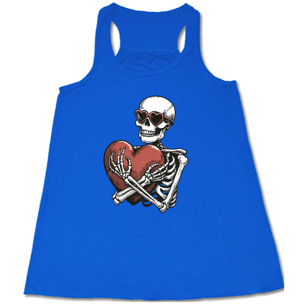 Skeleton Hug Shirt - Funny Bone Graphic Tee for Men & Women | Halloween, Day of The Dead, Gothic Fashion | Perfect for Costume Parties & Spooky Events
