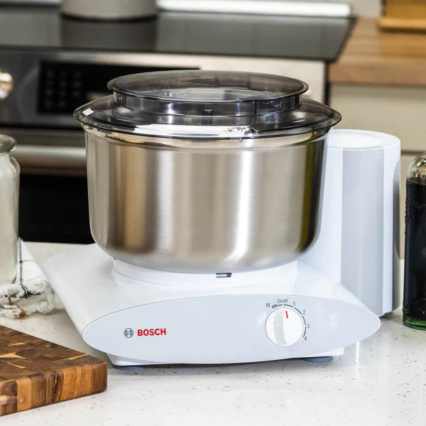 Bosch Universal Plus & Artiste Stainless Steel Mixing Bowl Set - 6.5QT Premium Kitchen Accessories for Baking, Cooking, and Food Prep - Perfect for Home Chefs and Professional Kitchens
