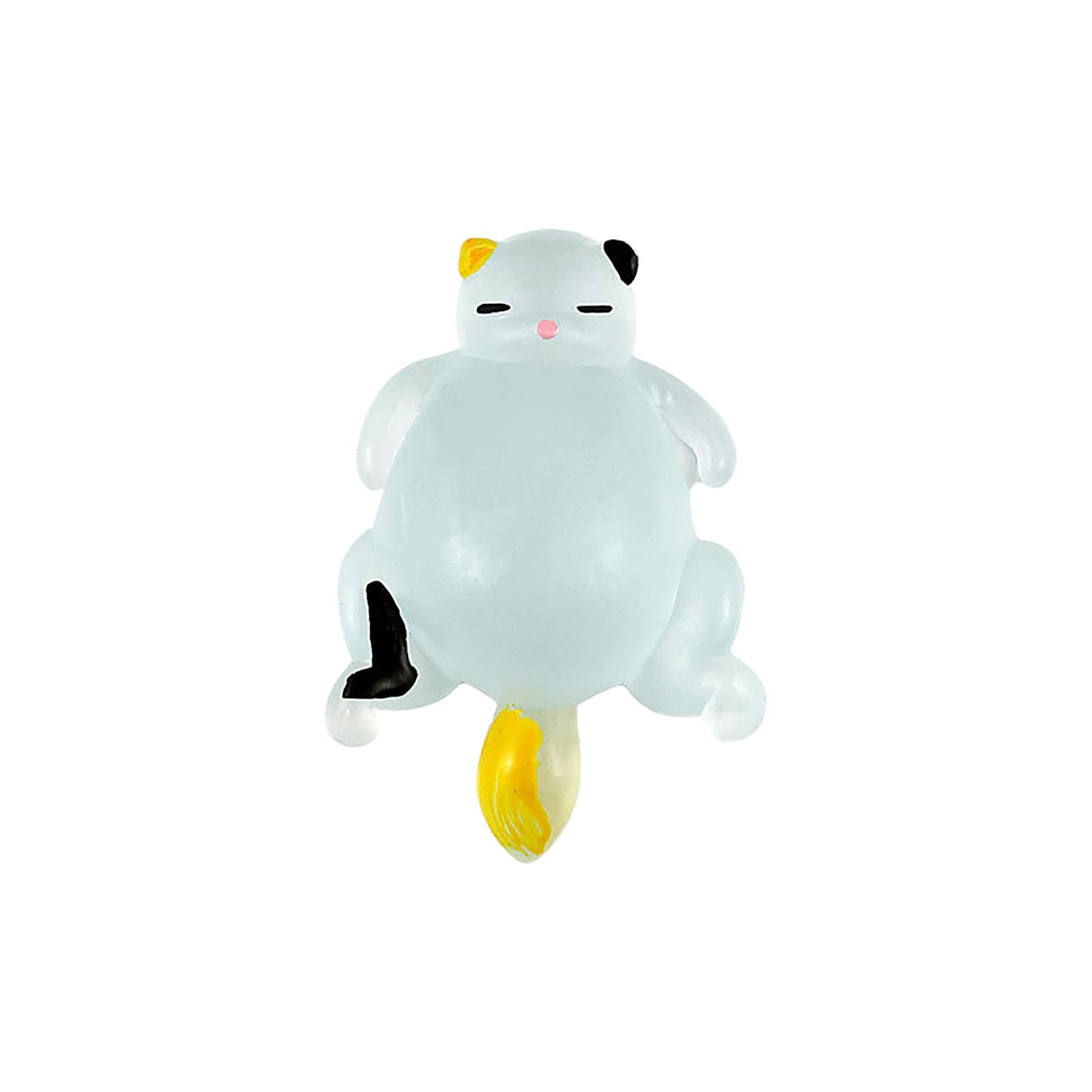 Cute Mochi Squishy Cat Stress Reliever Toy for Kids & Adults - Slow Rising Fun Decor