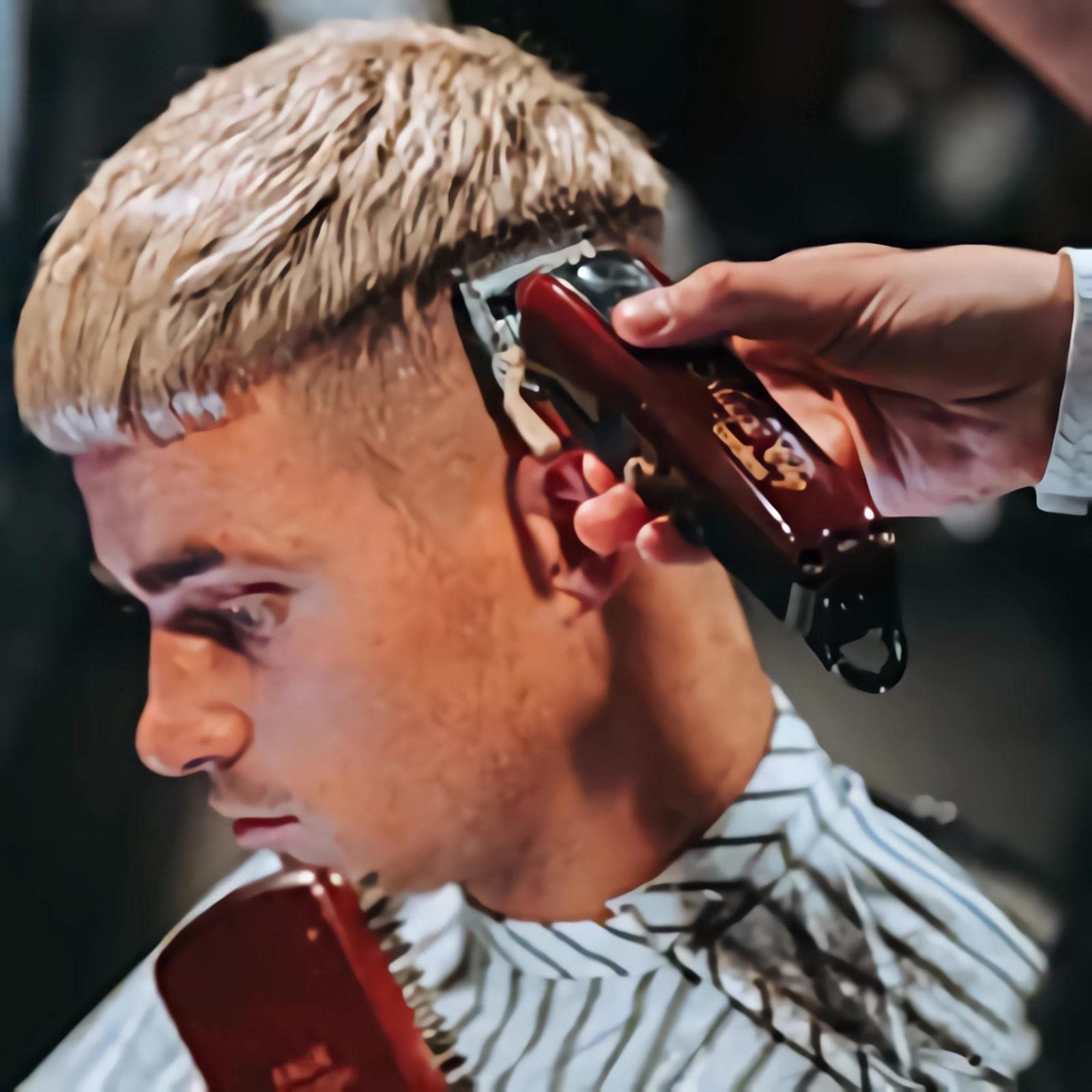 Professional Cordless Hair Clippers for Men - Rechargeable Hair Trimmer with 100+ Minutes Runtime, Barber Scissors & Grooming Kit for Home Haircuts, Beard Trimming & Personal Styling (Ideal for DIY Haircuts, Travel & Professional Use)