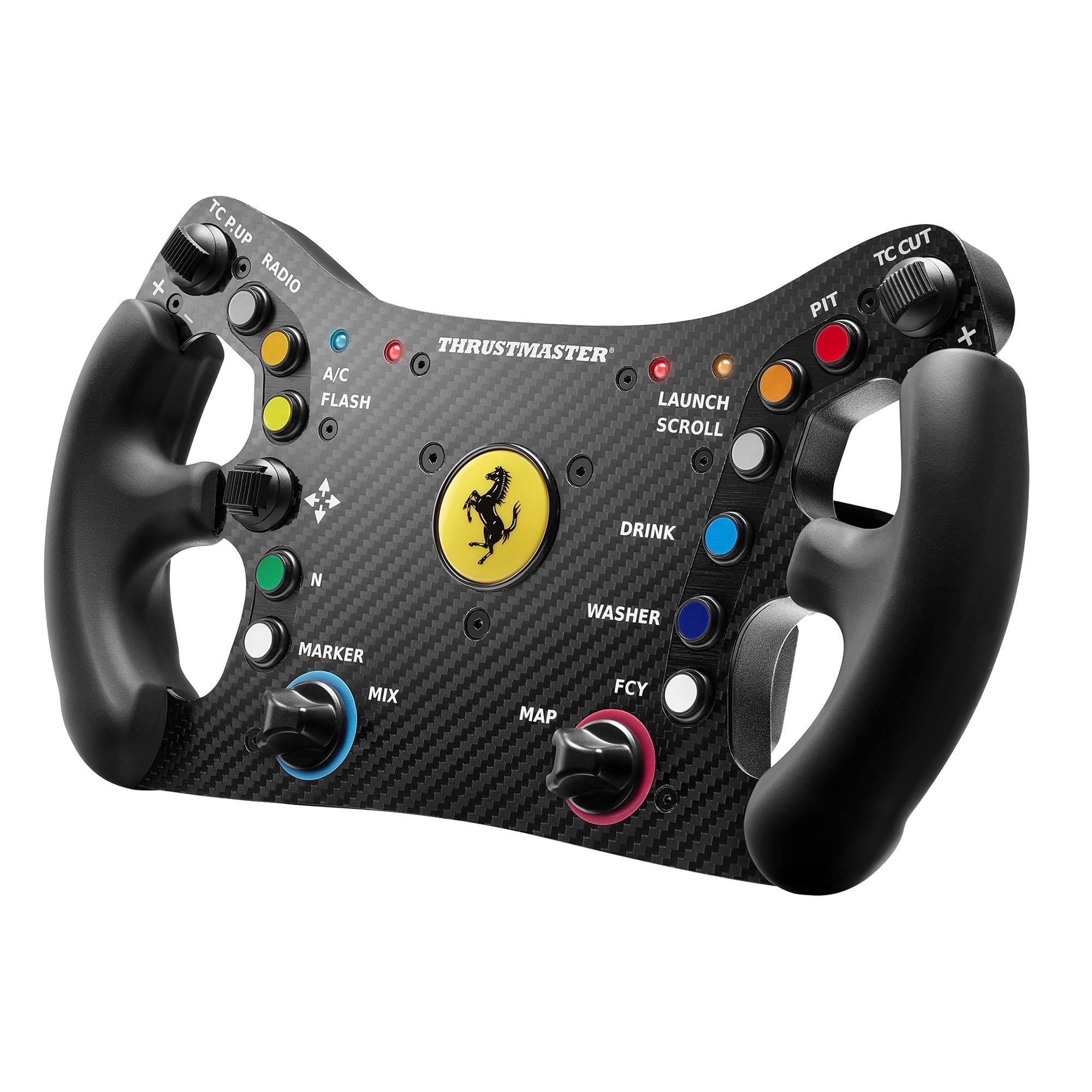 Thrustmaster Ferrari 488 GT3 Racing Wheel Add-On - Compatible with PS5, PS4, Xbox Series X/S, One & PC | Premium Sim Racing Steering Wheel for Gran Turismo, Forza & Assetto Corsa