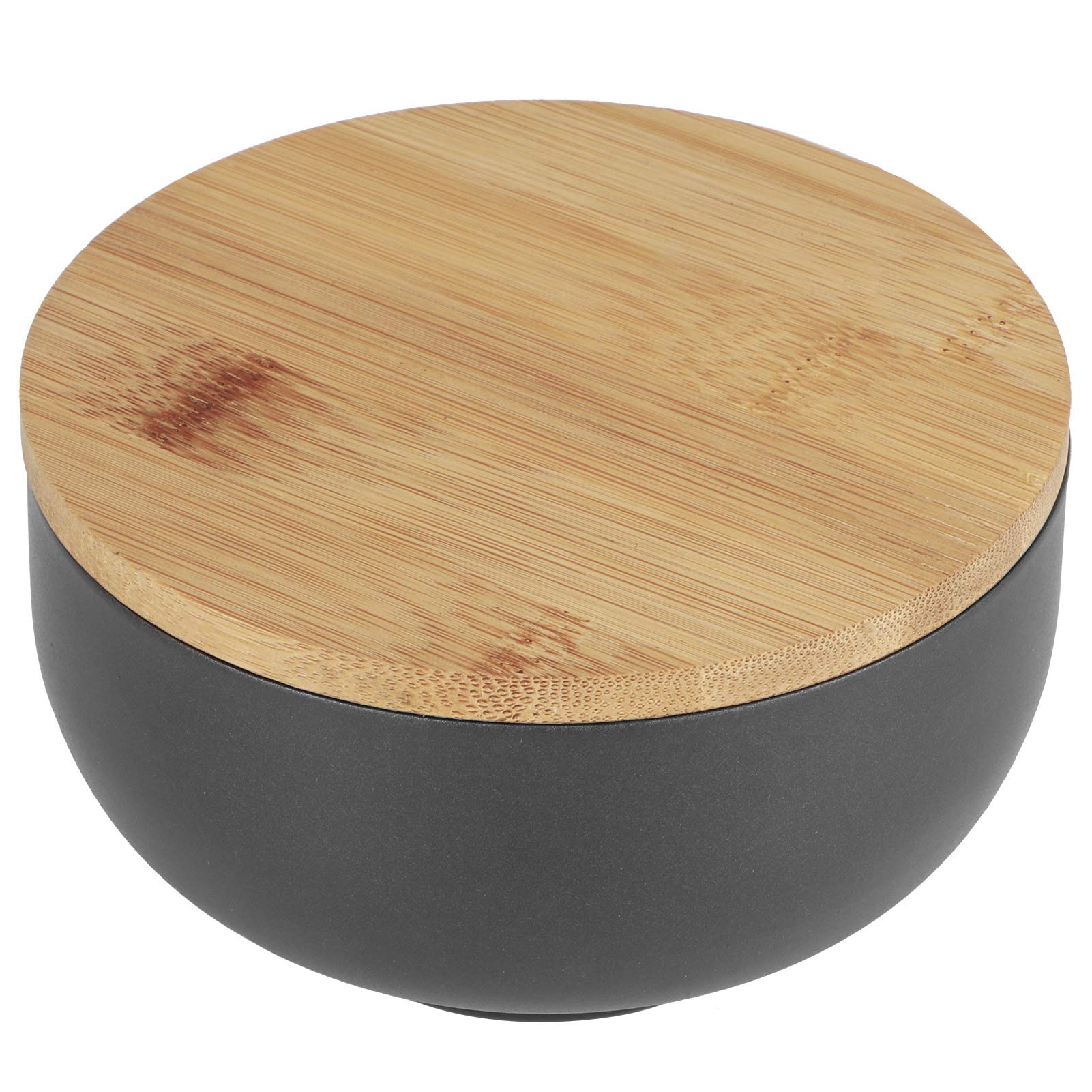 Double Wall Stainless Steel Salad Bowl - Insulated Camping Bowl for Fruits, Snacks & Veggies | Perfect for Picnics, Hiking & Outdoor Dining (Black)