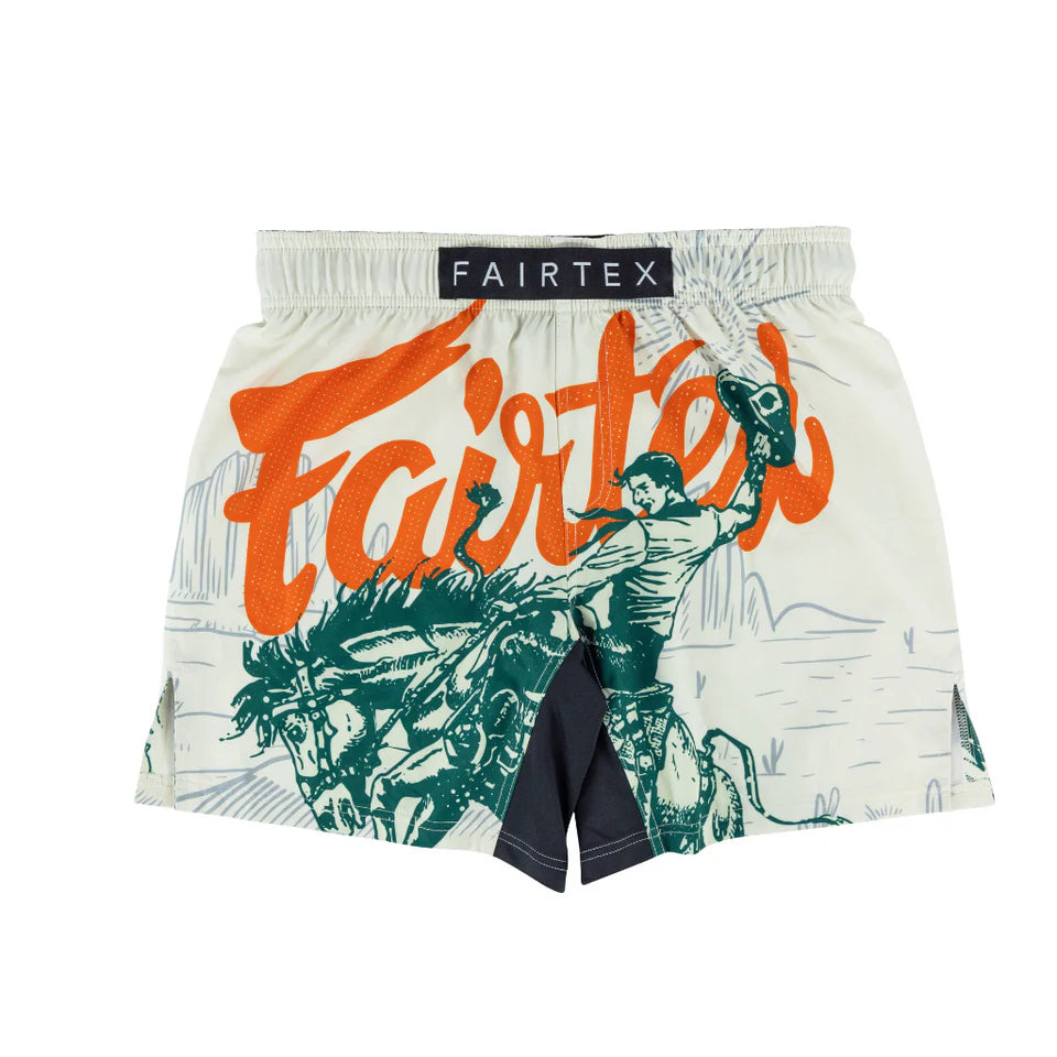 Fairtex MMA Shorts for Men - Premium Muay Thai & MMA Training Shorts - Dessert Rider Design - Perfect for Boxing, Kickboxing, and Martial Arts Practice