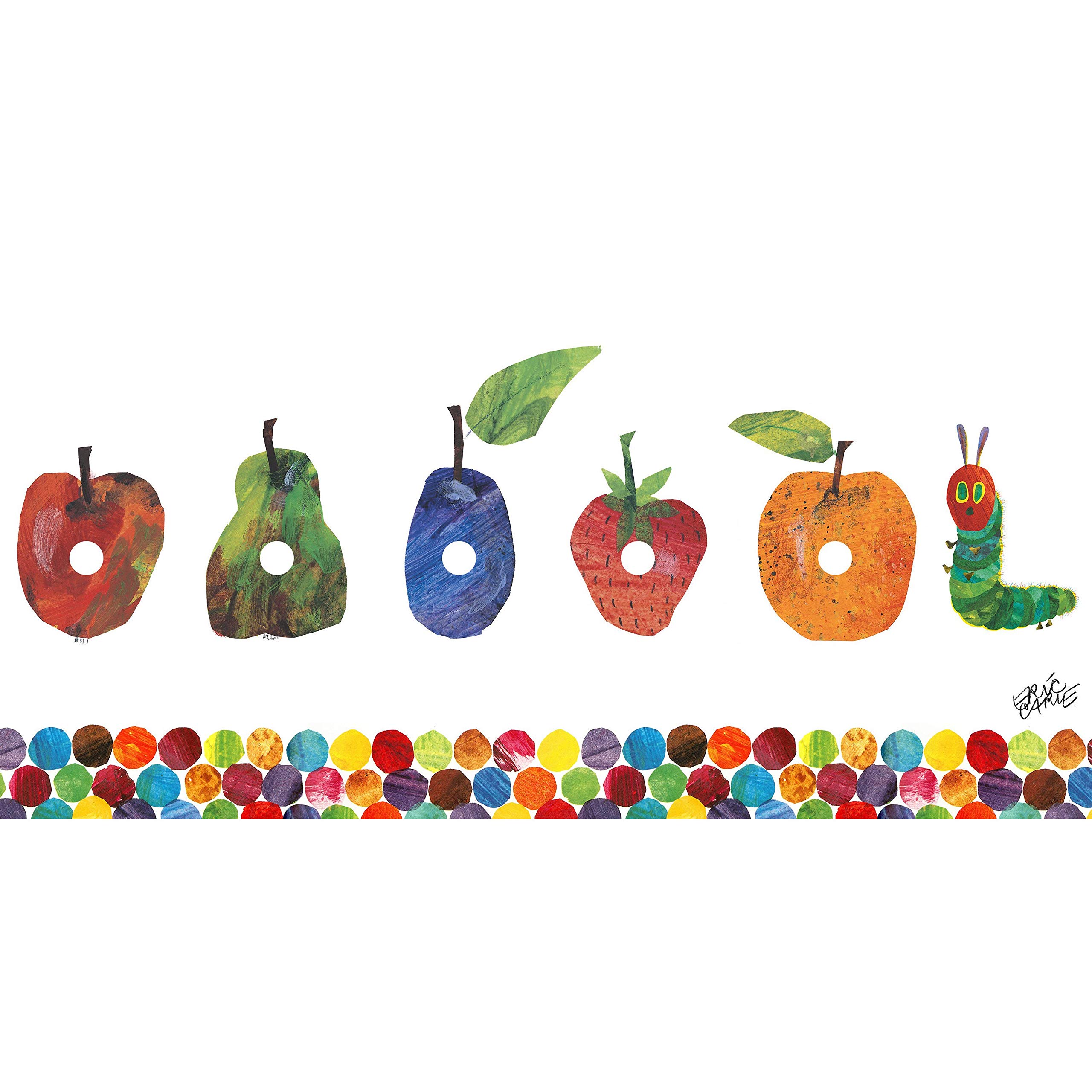 Handmade Caterpillar Feast Canvas Art Print - 45
