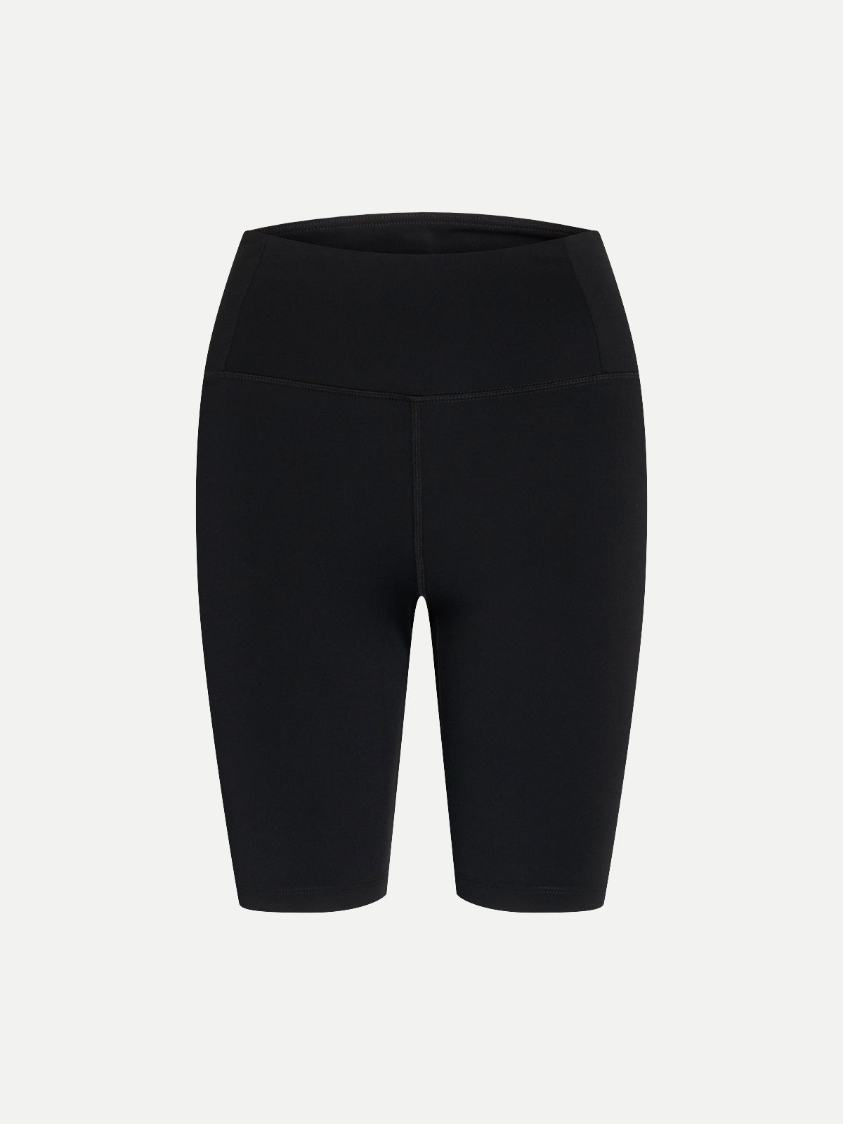 Girlfriend Collective Float High Rise Shorts - Black | Women's Workout & Lounge Shorts for Yoga, Running & Relaxing