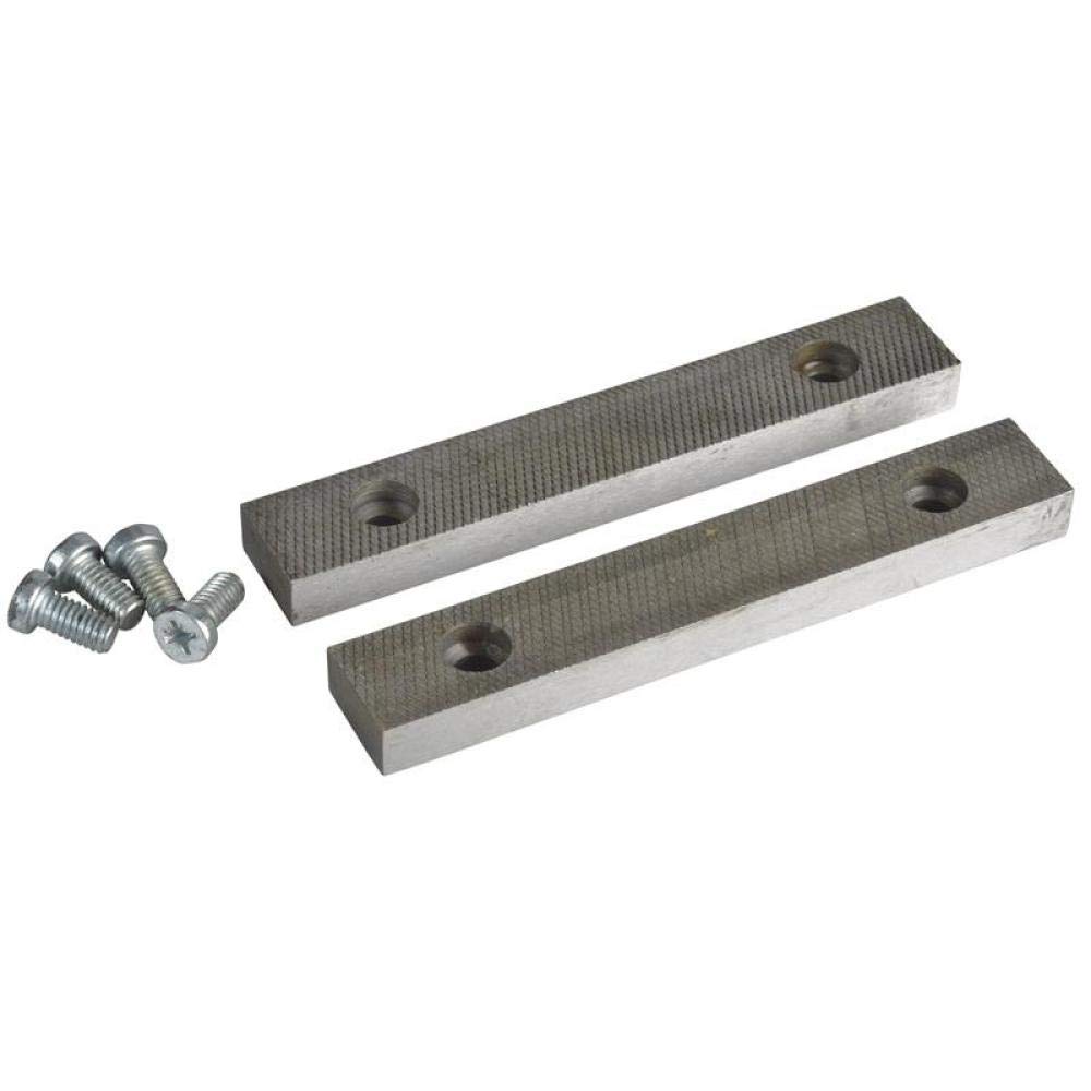 Irwin Record PT.O Pair Jaw Plates & Screws R 25 Vice - Replacement Parts for Workshop Tools | Perfect for Woodworking, Metalworking, and DIY Projects
