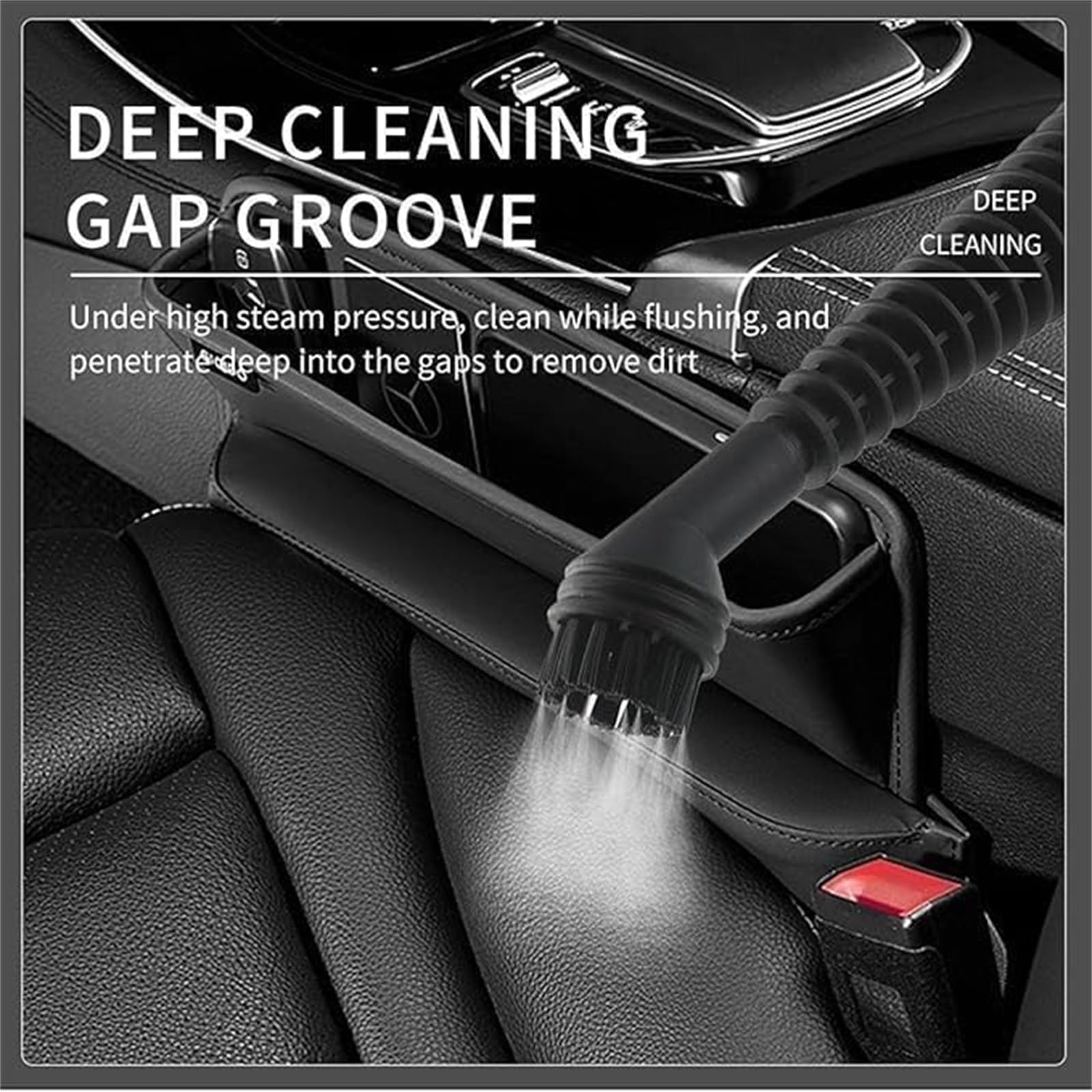 Laytic Steammaster Pro Handheld Steam Cleaner - 9-Piece Accessory Kit for Home Cleaning | Multi-Purpose Pressurized Steamer for Floors, Tiles, Grout & Upholstery | Portable Deep Cleaning Solution