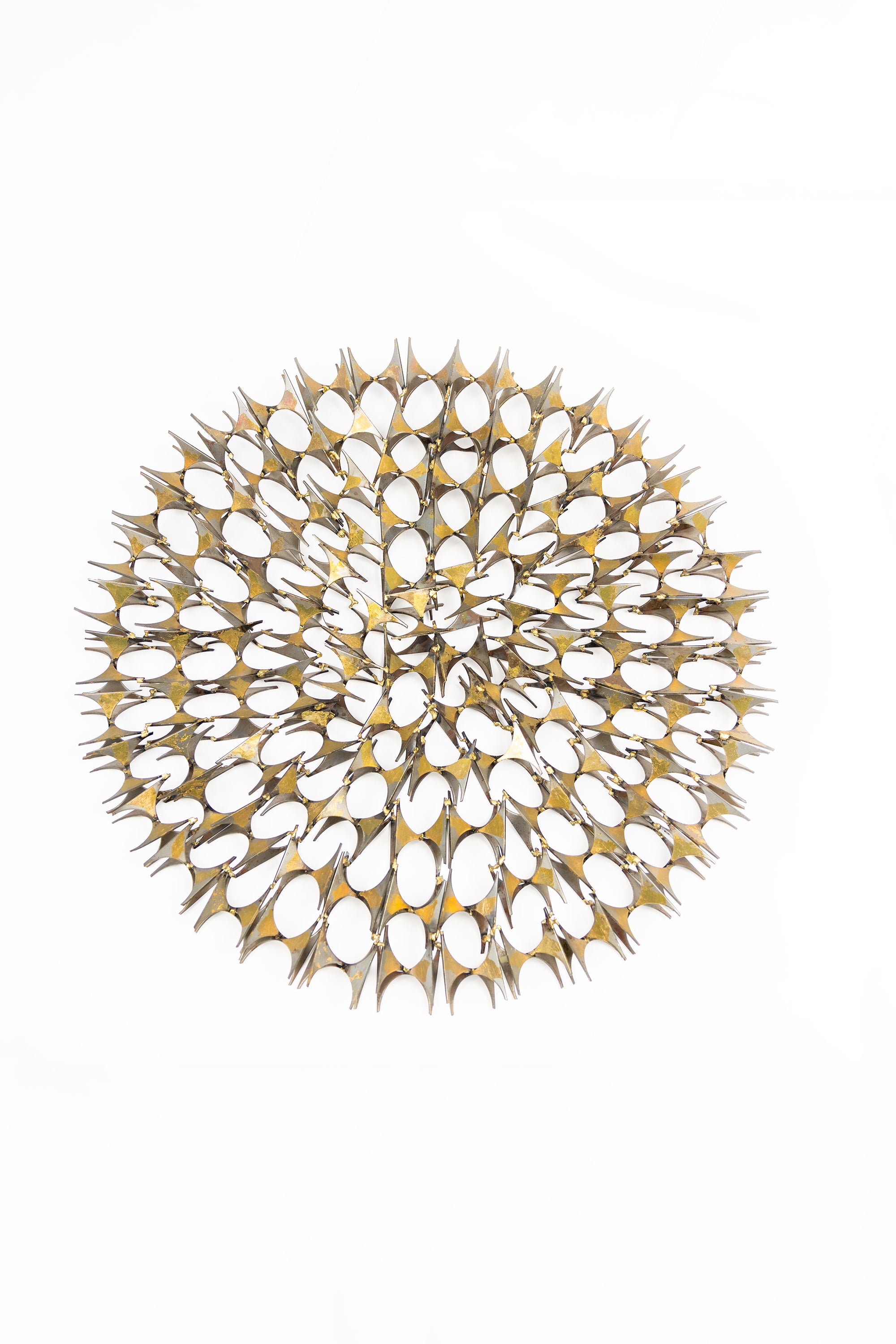 Marc Weinstein Starburst Wall Sculpture - Modern Metal Wall Art Decor for Living Room, Bedroom, Office - Unique Home Decor Gift Idea for Housewarming, Wedding, Birthday