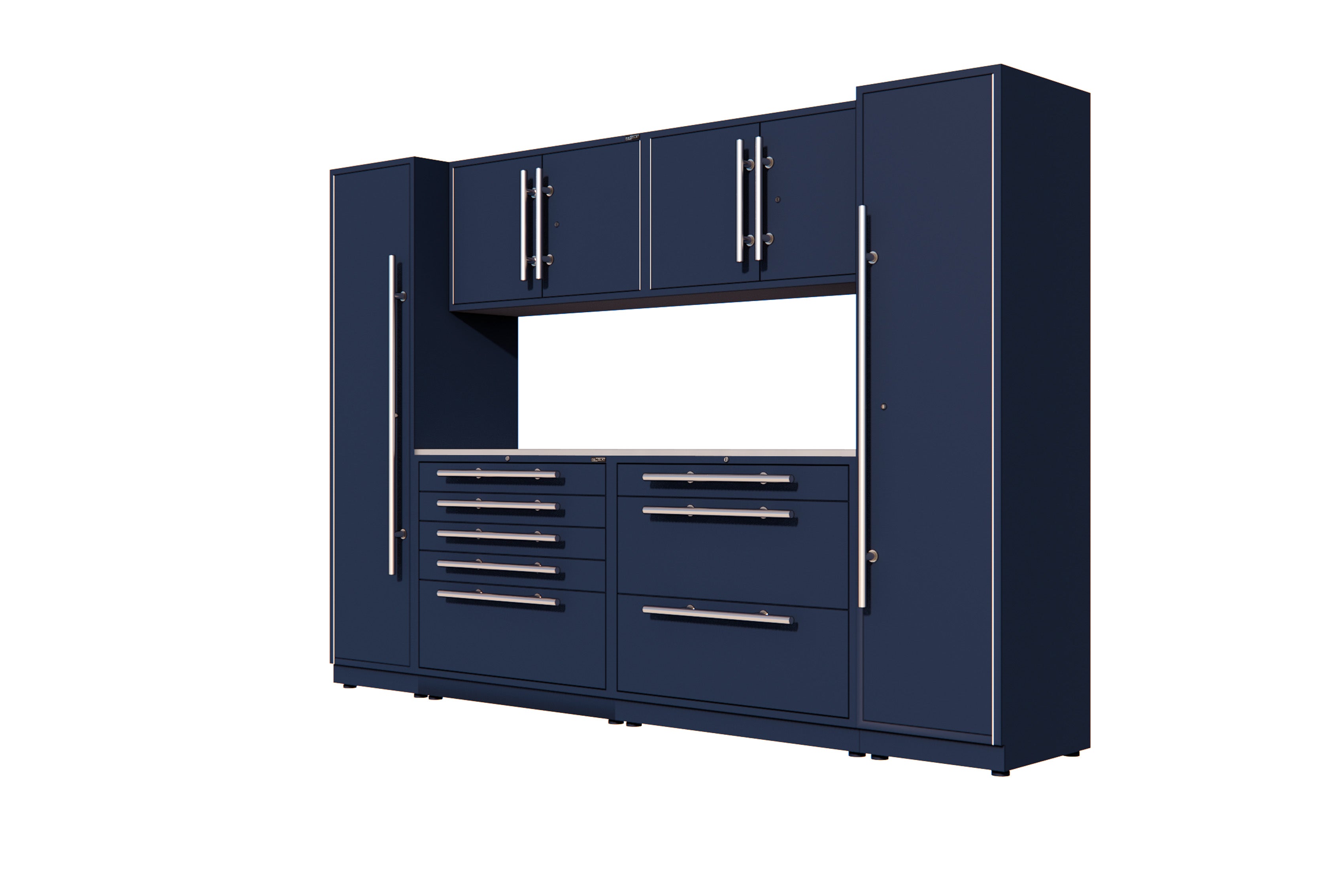ProSlat LUX 120 Single Door Locker - Preconfigured Storage Solution for Home, Office & Gym Organization - Durable Metal Locker with Secure Lock