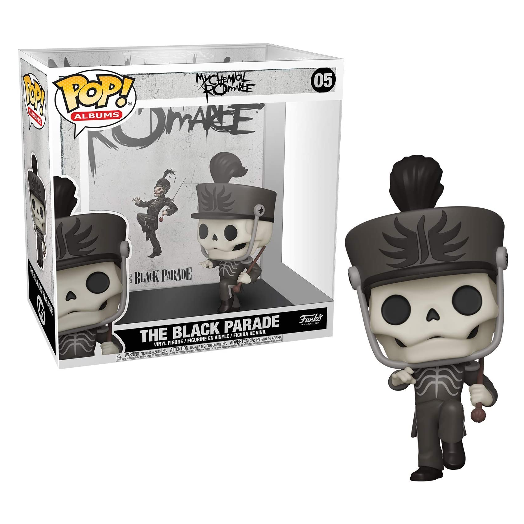 Funko Pop! ALBUMS My Chemical Romance: The Black Parade #05 Collectible Vinyl Figure - Perfect for Music Fans & Pop Culture Collectors (Ideal for Display, Gifts, and Band Merchandise Collections)