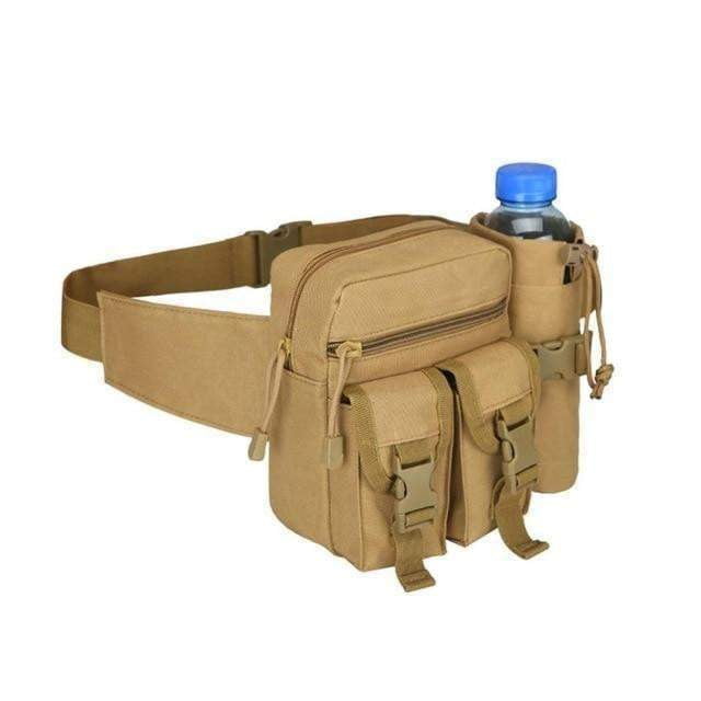 Military Tactical Hip Pack - Waterproof Outdoor Waist Bag for Camping, Hiking & Travel | Holds Water Bottle & Essentials | Perfect for Adventure, Sports & Daily Use