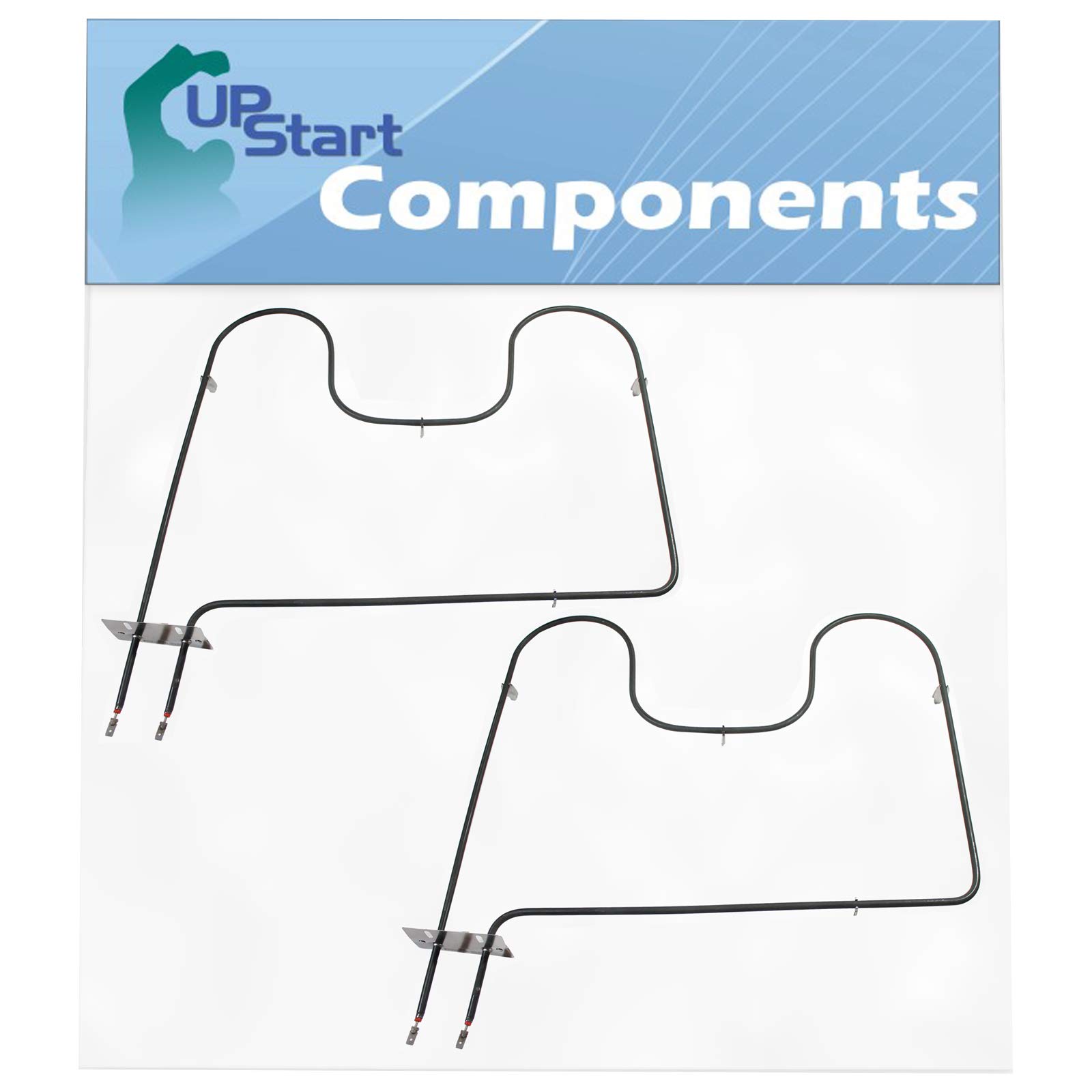 2-Pack 7406P428-60 Oven Heating Element Replacement for Maytag MER6550ACW - Compatible with WP7406P428-60 Bake Element - Perfect for Home Kitchen Appliance Repair & Maintenance