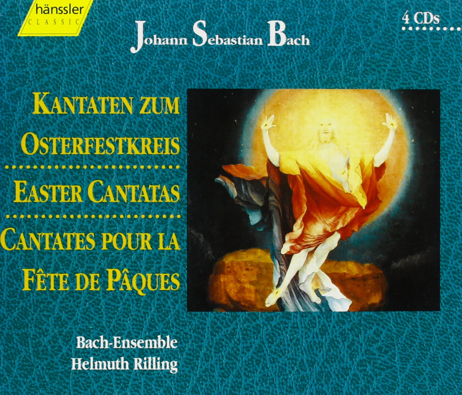 Bach Easter Cantatas by Rilling - Sacred Choral Music for Holy Week & Easter Celebrations - Perfect for Church Services, Concerts & Classical Music Lovers