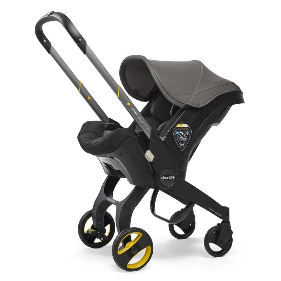 Doona+ Infant Car Seat & Stroller All-in-One Travel System - Perfect for Newborns, Airplane Travel & On-the-Go Parents