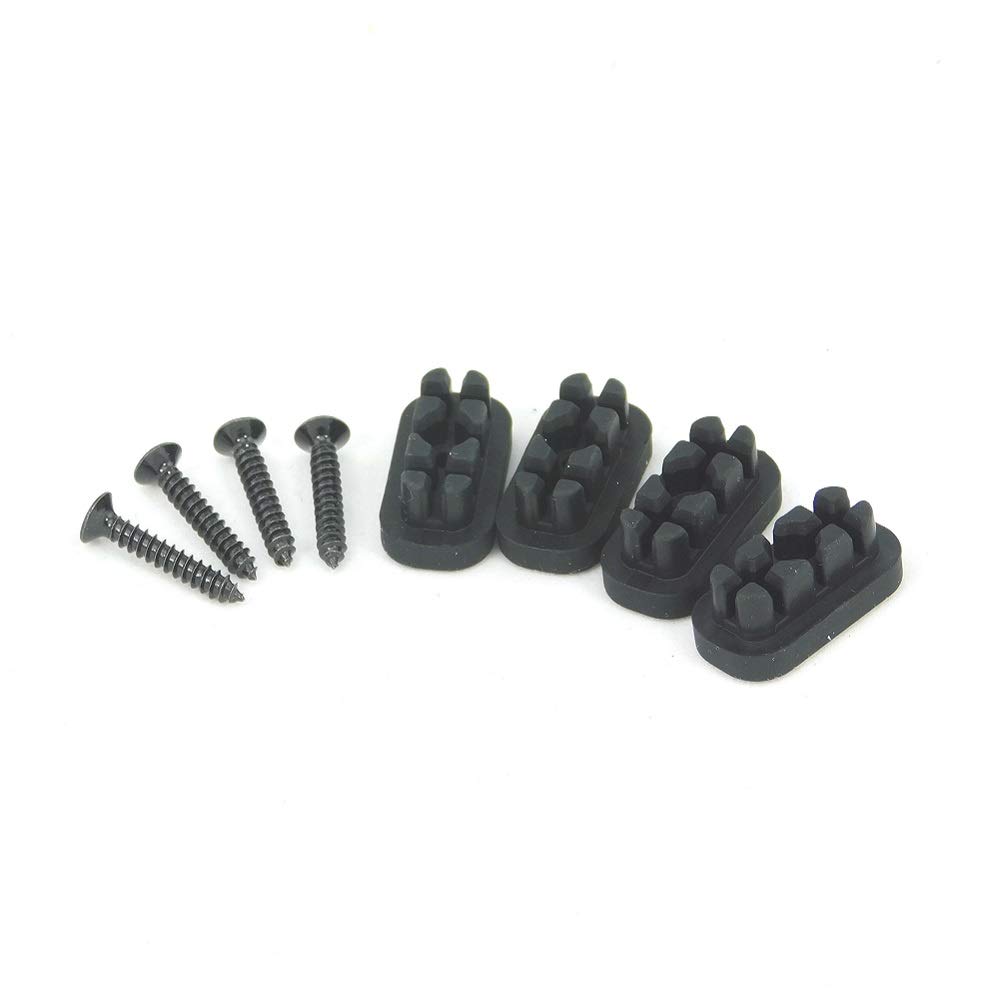DEWALT OEM 1004705-26 Replacement Radio Feet Set of 4 - Compatible with DWST08810 - Durable Support for Jobsite Radios & Power Tools - Perfect for Construction Sites, Workshops & DIY Projects