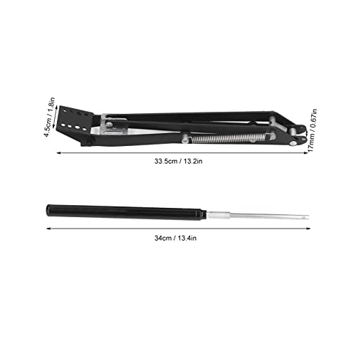 Automatic Double Spring Aluminum Greenhouse Window Vent Opener - Durable Thermal Ventilation for Garden, Greenhouse & Indoor Plants - Perfect for Temperature Control & Air Circulation