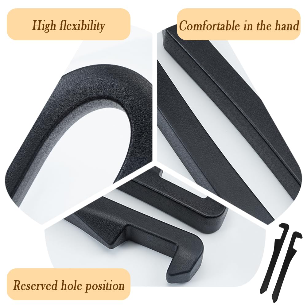 2PCS Elastic Car Seat Gap Filler Organizer - Universal Fit for Car, Truck & SUV - Prevent Items from Falling Between Seats & Console - Black/2PCS - Perfect for Road Trips, Daily Commutes & Organized Storage