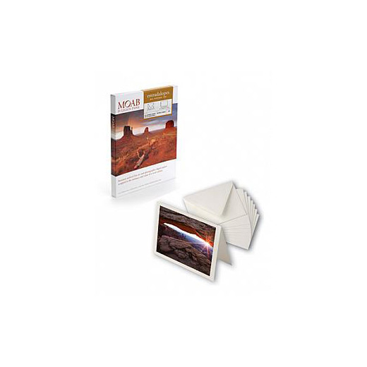 Moab Entrada Lopes 25 Pre-Scored 5x7 Greeting Cards with Envelopes - Perfect for Birthdays, Weddings & Special Occasions