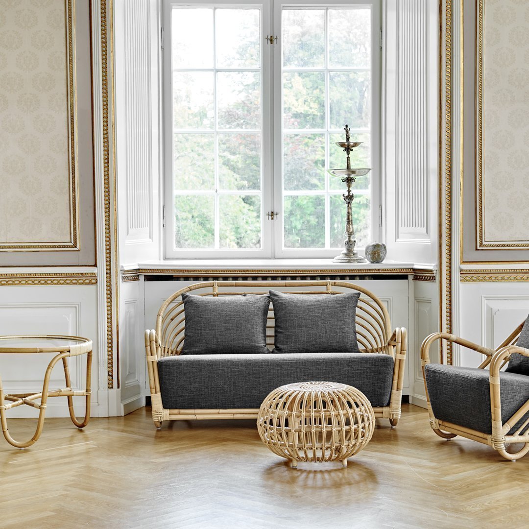 Charlottenborg 2-Seater Sofa - Modern Fabric Loveseat for Small Spaces | Perfect for Living Room, Apartment & Office Waiting Area
