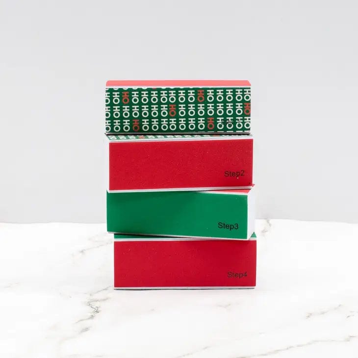 Christmas Fun Pocket Manicure File - Portable Nail Clipper & File Set for Travel, Home, and Gifts | Perfect for Holiday Nail Care & On-the-Go Manicures