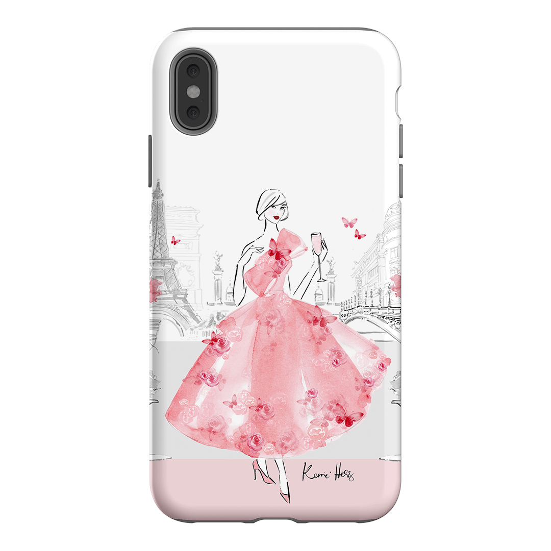 Elegant Rose Paris Phone Case for iPhone & Samsung - Stylish Floral Design, Slim Protective Cover - Perfect for Everyday Use, Travel & Gifting