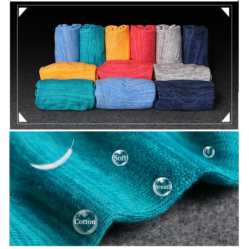 Mottee & Zconia No Show Socks for Men and Women - Low Cut Invisible Ankle Socks, Non-Slip Casual Cotton Socks (Size 8-11) - Perfect for Sneakers, Loafers & Everyday Wear
