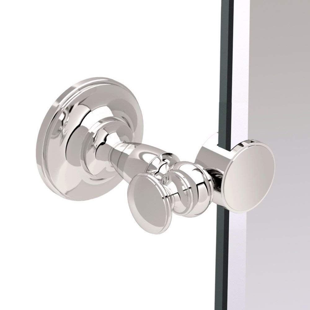 Gatco 4129S 31.5 Inch Tavern Rectangle Bathroom Mirror in Polished Nickel - Perfect for Vanity, Powder Room & Farmhouse Decor