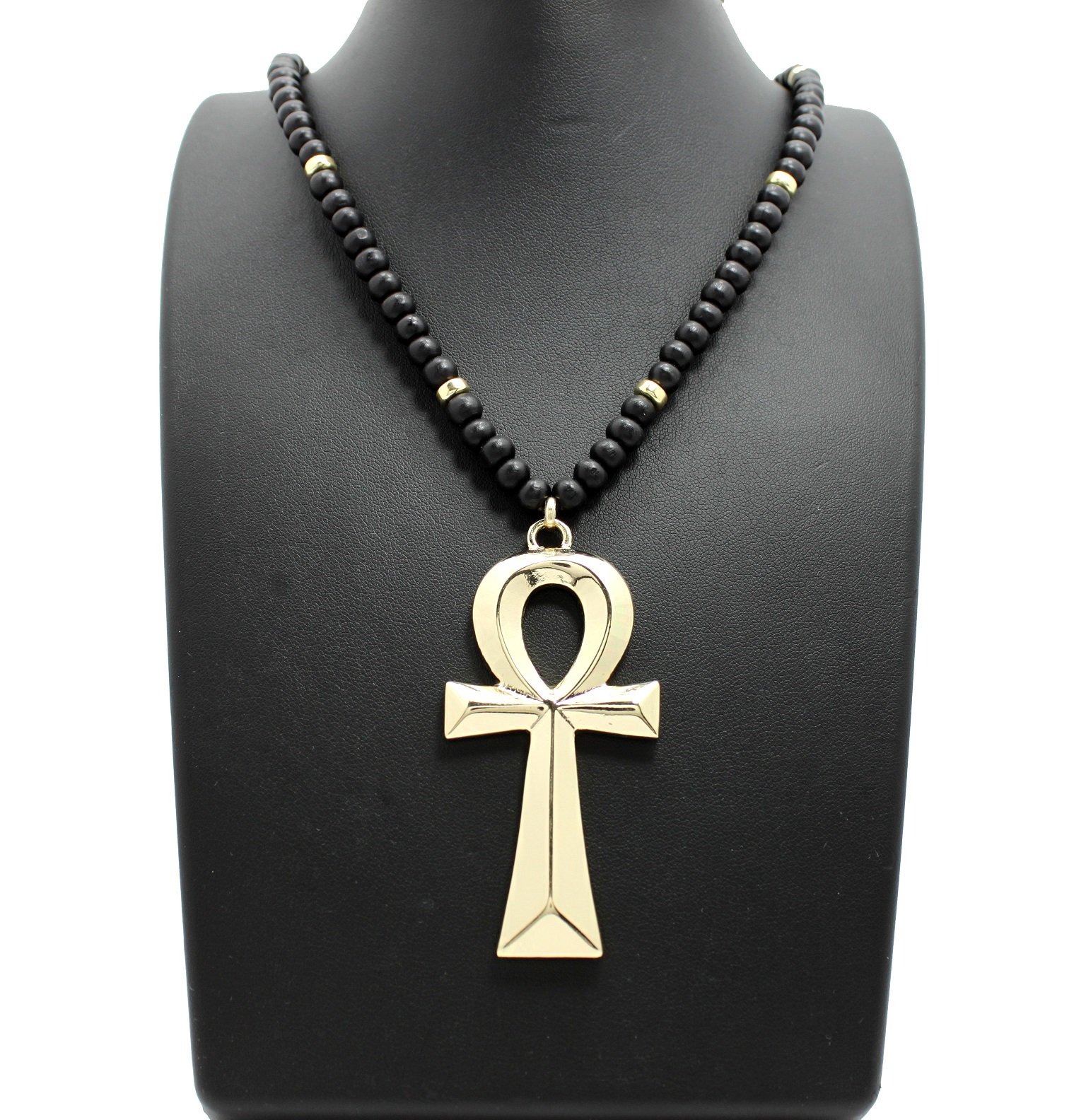Egyptian Ankh Pendant Necklace - 6mm 30