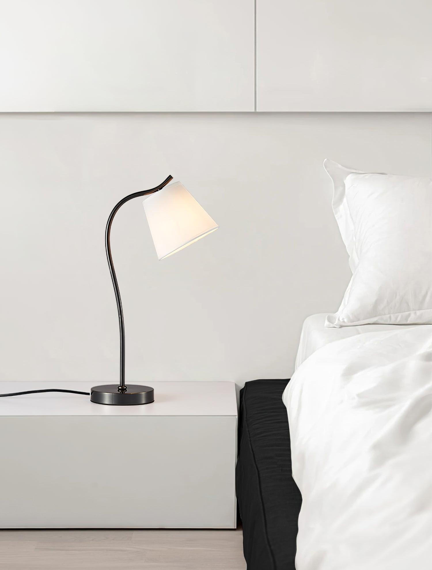 Jody Table Lamp - Modern LED Bedside Lamp with USB Port, Adjustable Brightness for Bedroom, Living Room & Office - Perfect for Reading, Working & Relaxing