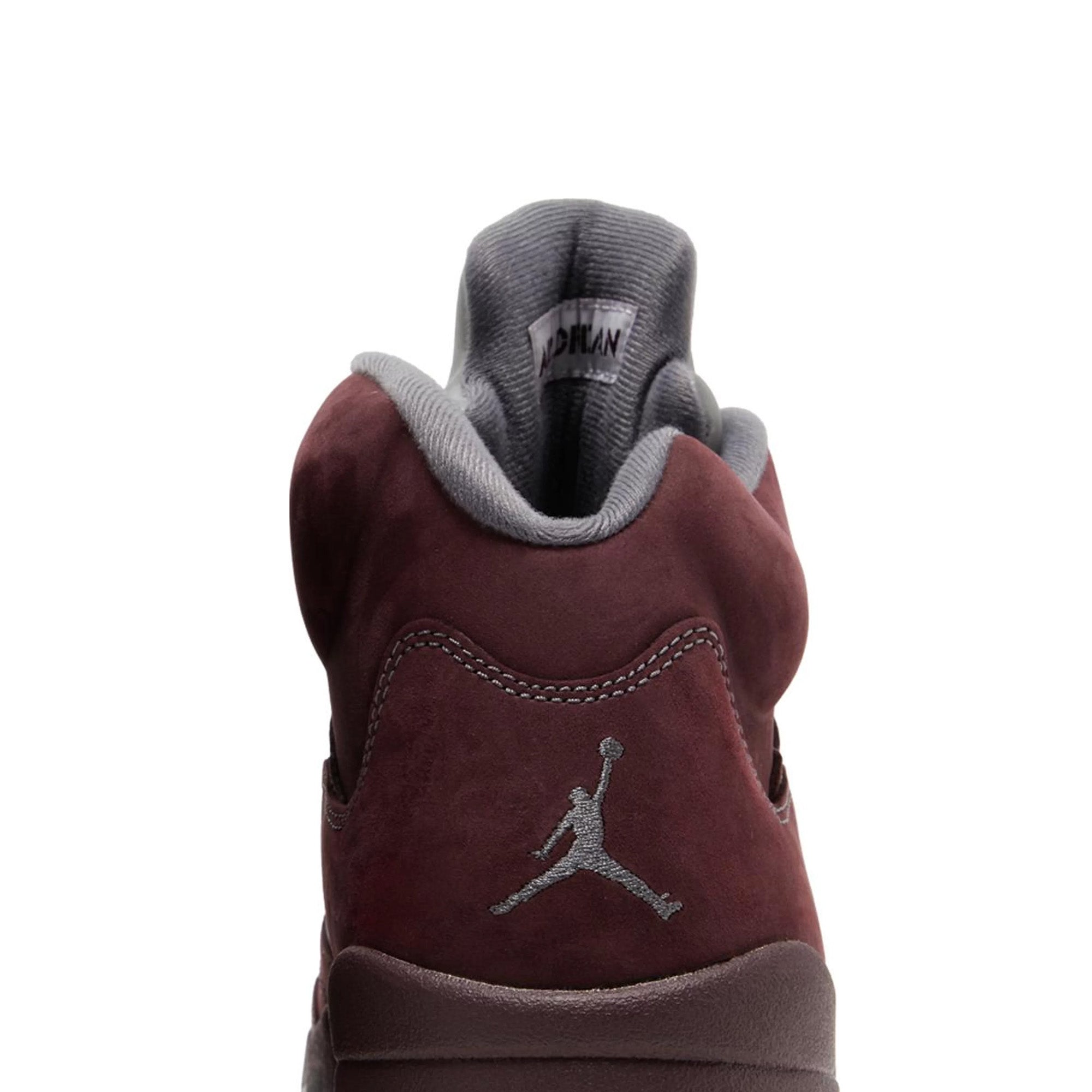 Air Jordan 5 Retro 'Burgundy' GS Sneakers (2023) - Women's Basketball Shoes for Casual Wear & Street Style