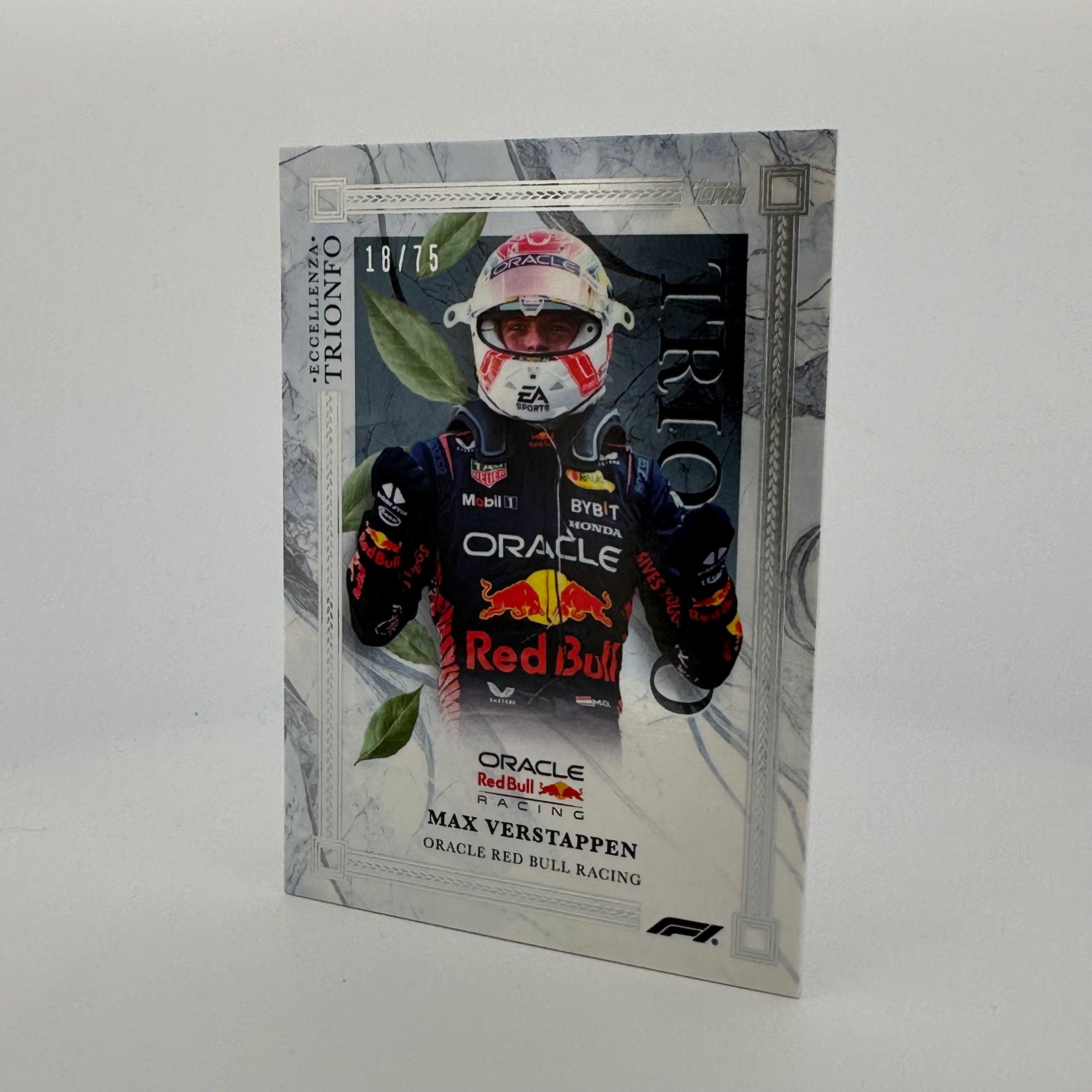 2023 Max Verstappen Eccellenza Trionfo 18/75 Silver Collectible Coin - Perfect for F1 Racing Fans, Sports Memorabilia Collections, and Gift Giving