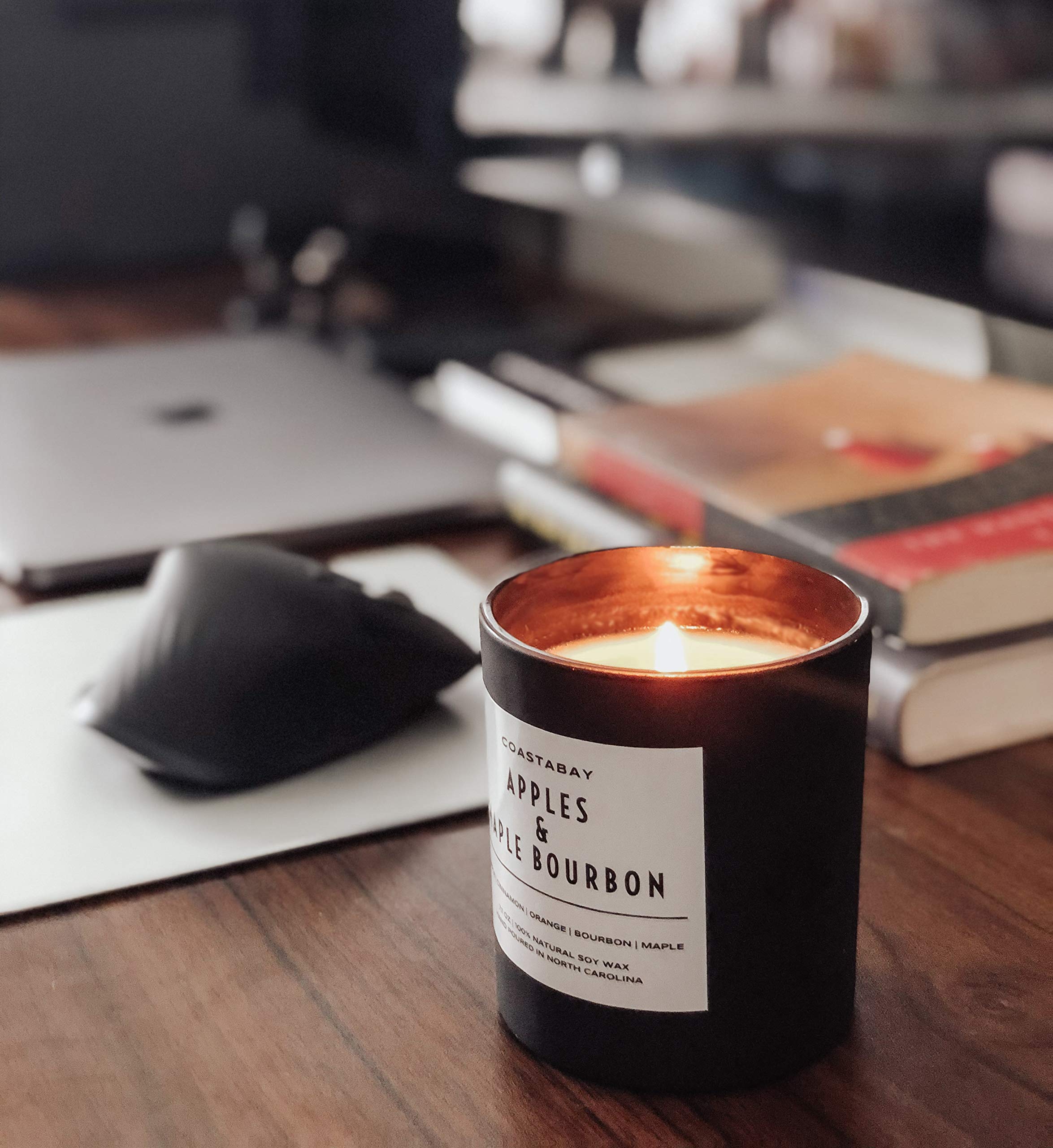 Natural Soy Coconut Lime Candle - Tropical Citrus Scent for Home Relaxation