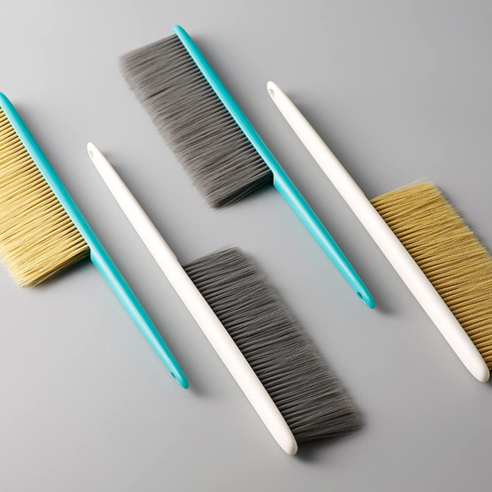 DECHOUS Soft Bristle Carpet Cleaning Brush - Multi-Surface Dusting Brush for Bedroom, Hotel, Car & White Comforters | Gentle Fur & Quilt Cleaning Tool for Home & Commercial Use