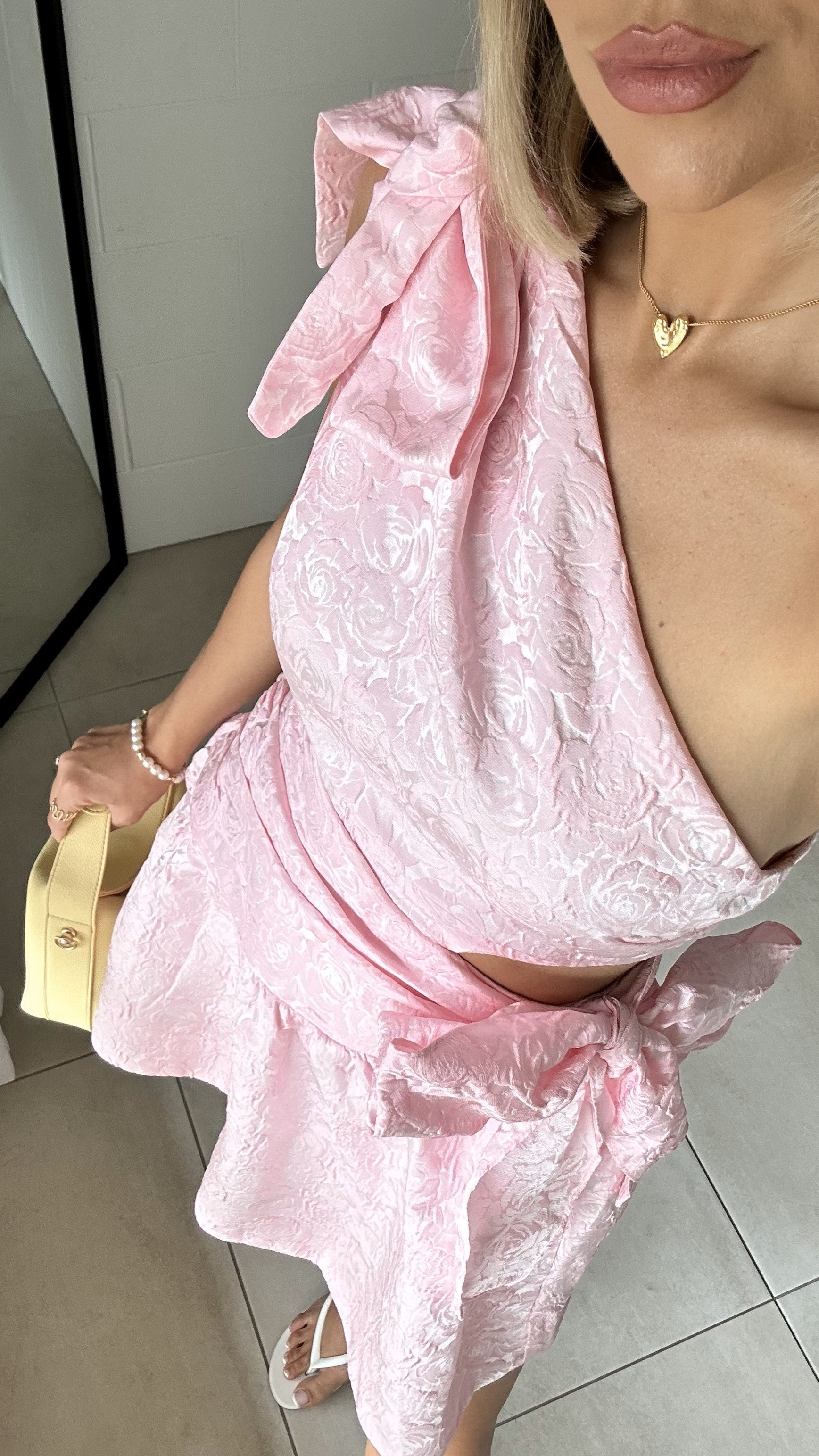 Ashton Mini Dress for Women - Elegant Pink Summer Party Cocktail Dress | Perfect for Weddings, Dates & Night Out
