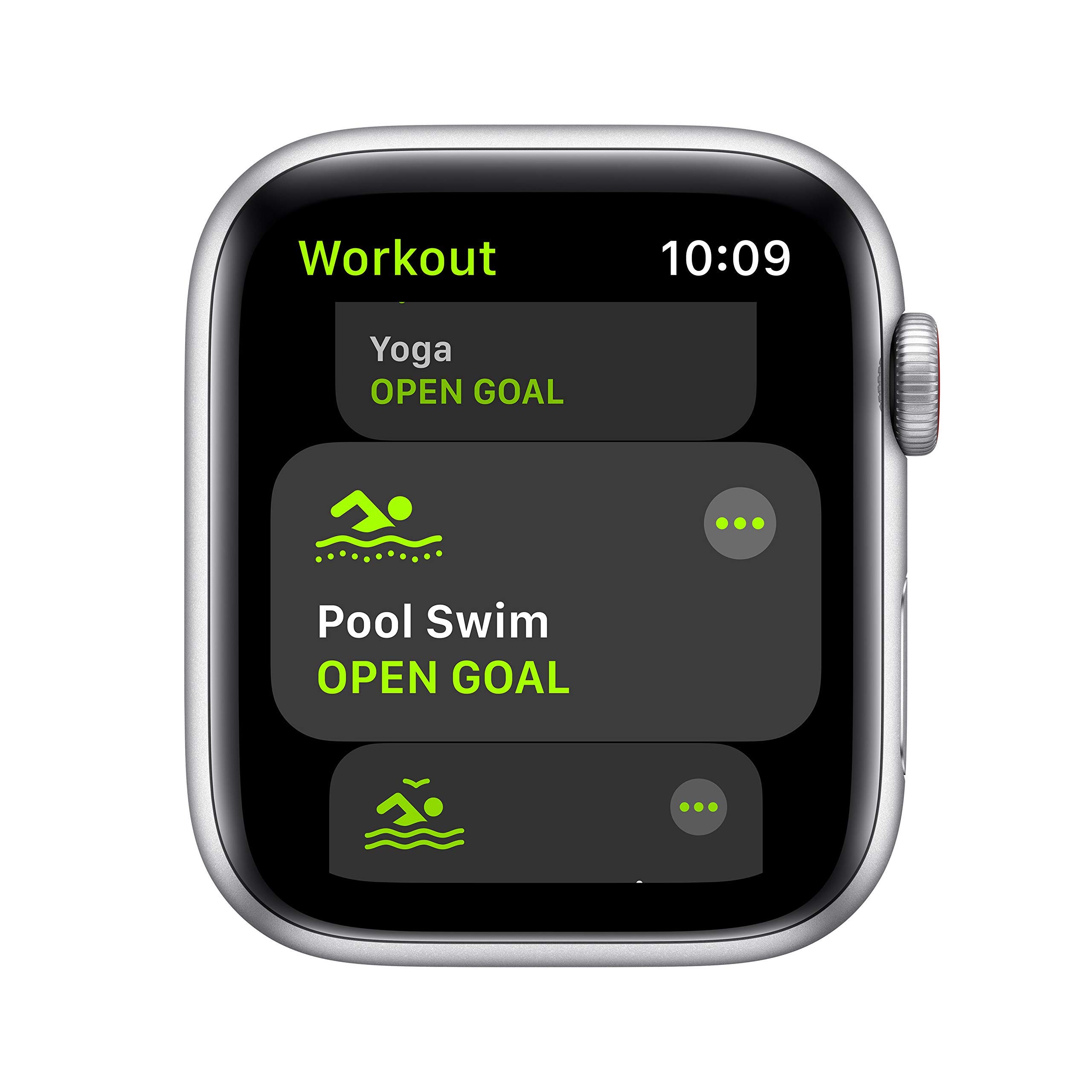 Apple Watch SE 2020 (GPS + Cellular, 44mm) - Silver Aluminum Case with Seashell Sport Loop (Renewed) | Smartwatch for Fitness Tracking, Notifications & Calls | Perfect for Running, Swimming & Daily Wear