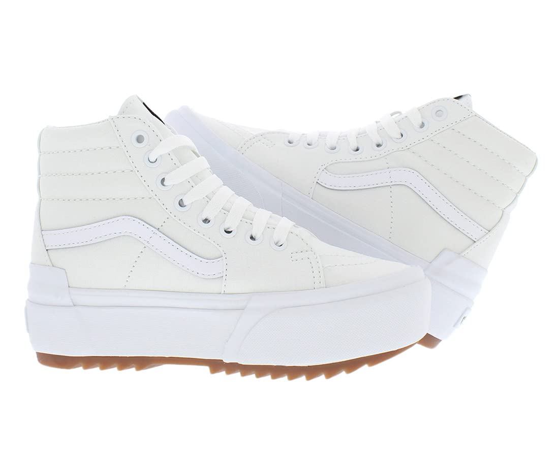Vans Women's Sk8-Hi Stacked Sneakers - High Top Platform Skate Shoes for Women | Fashionable Streetwear & Casual Wear for Everyday Outfits