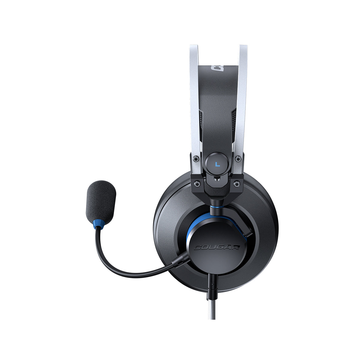 Cougar VM410PS Gaming Headset - Over-Ear Noise Cancelling Headphones with Mic for PC, PS4, Xbox - Perfect for Esports, Streaming & Online Gaming
