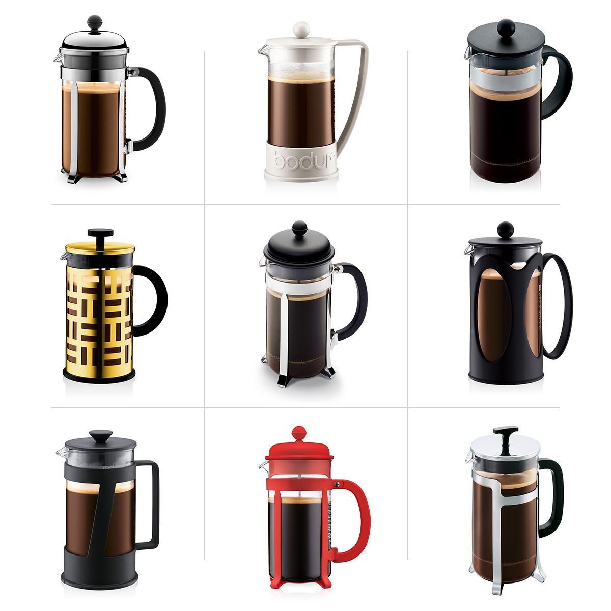 Bodum 8 Cup (1.0L / 34oz) Replacement Glass Beaker - Durable Coffee Carafe for French Press, Iced Tea & Cold Brew Pitcher - Perfect for Home, Office & Cafe Use