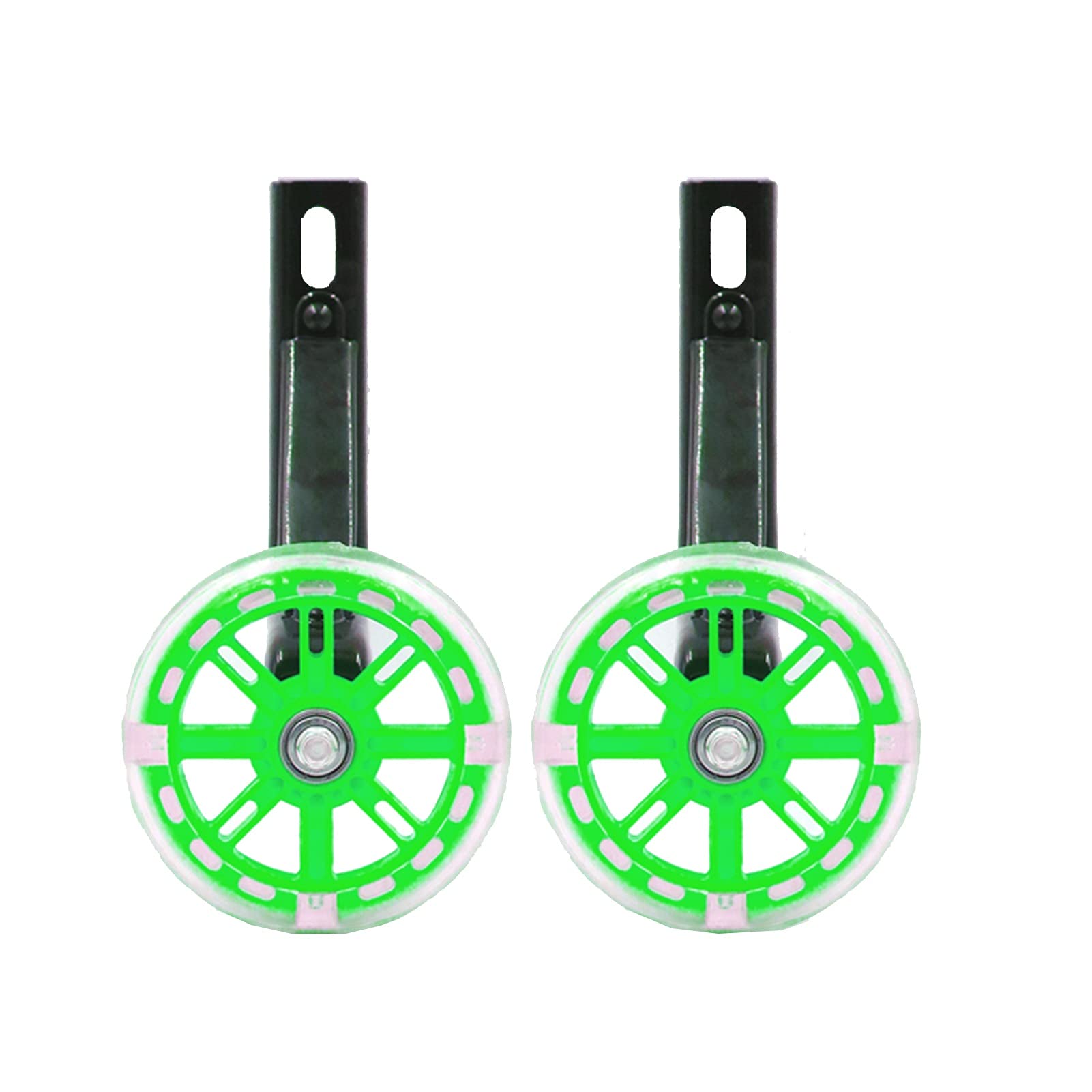 12-20 Inch Kids Bike Training Wheels - Stable Replacement Balance Wheels with Flashing Lights for Safe Learning & Outdoor Play
