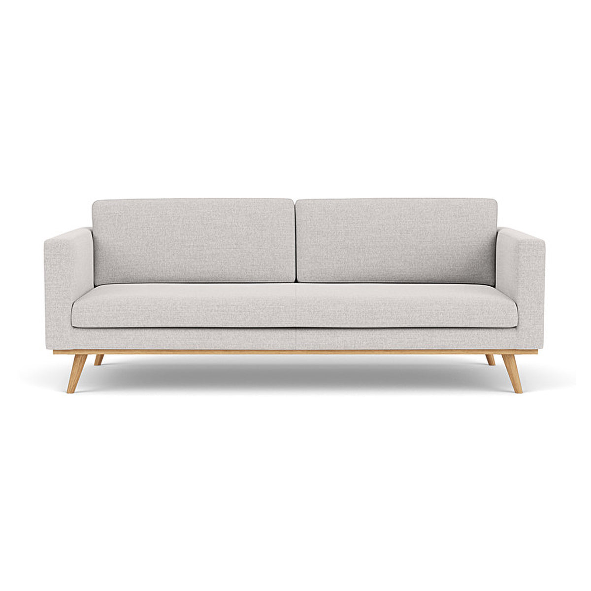 Johan Fabric 3-Seater Sofa - Comfortable Living Room Couch for Small Spaces | Perfect for Apartments, Dorms & Cozy Homes