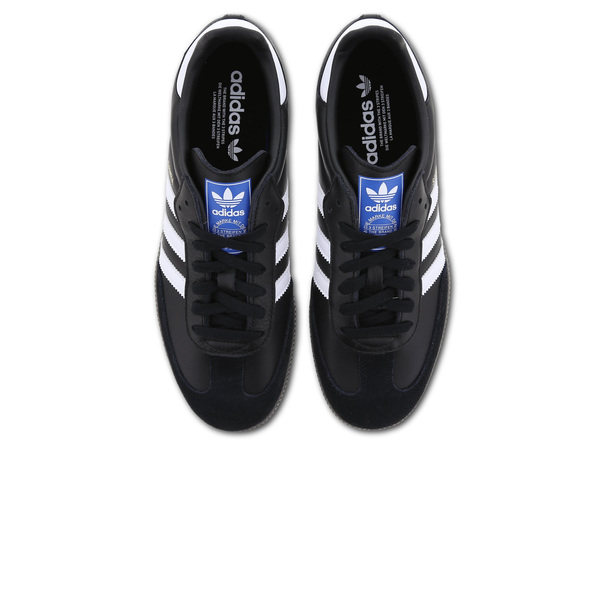 Adidas Samba OG Sneakers - Black & White Gum Sole Classic Lifestyle Shoes for Men & Women | Perfect for Casual Wear, Street Style & Everyday Comfort