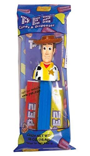Toy Story Pez Candy Dispenser Set - Woody & Buzz Lightyear Collectible Candy Dispensers with 2 Refills | Disney Pixar Toy Story Party Supplies | Perfect for Birthday Parties, Movie Nights & Collectors