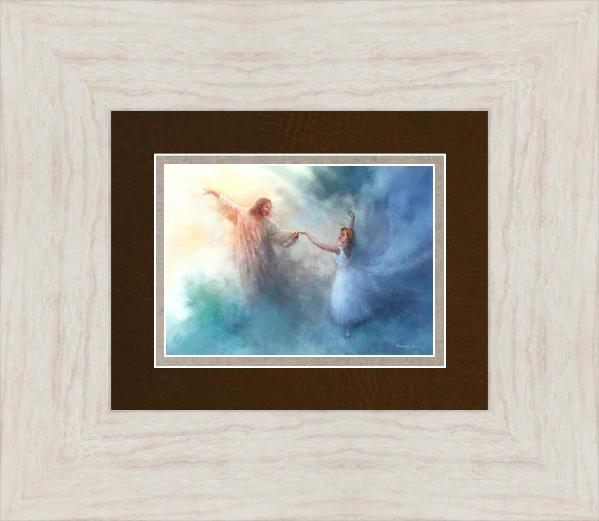 A Pas De Deux By Yongsung Kim - Ballet Dance Art Print - Elegant Wall Decor for Home, Office & Dance Studios