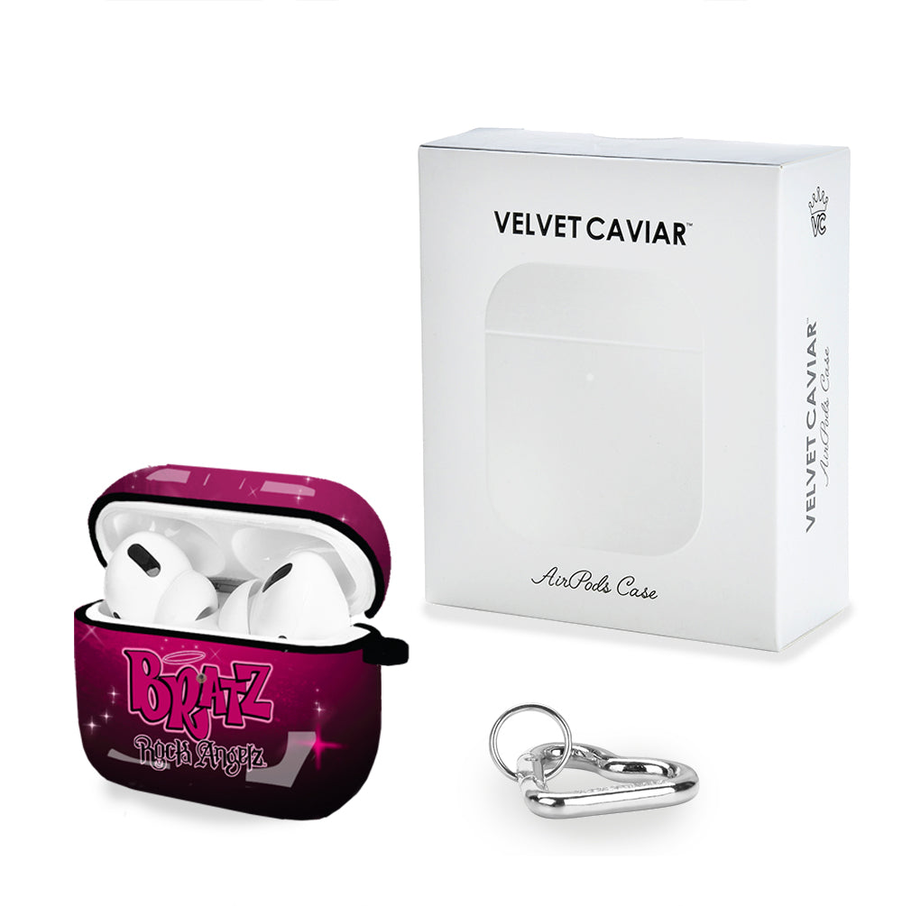 Bratz Rock Angelz Airbrush AirPod Case - Stylish Protective Cover for Apple AirPods - Perfect for Music Lovers & Fashion Accessories