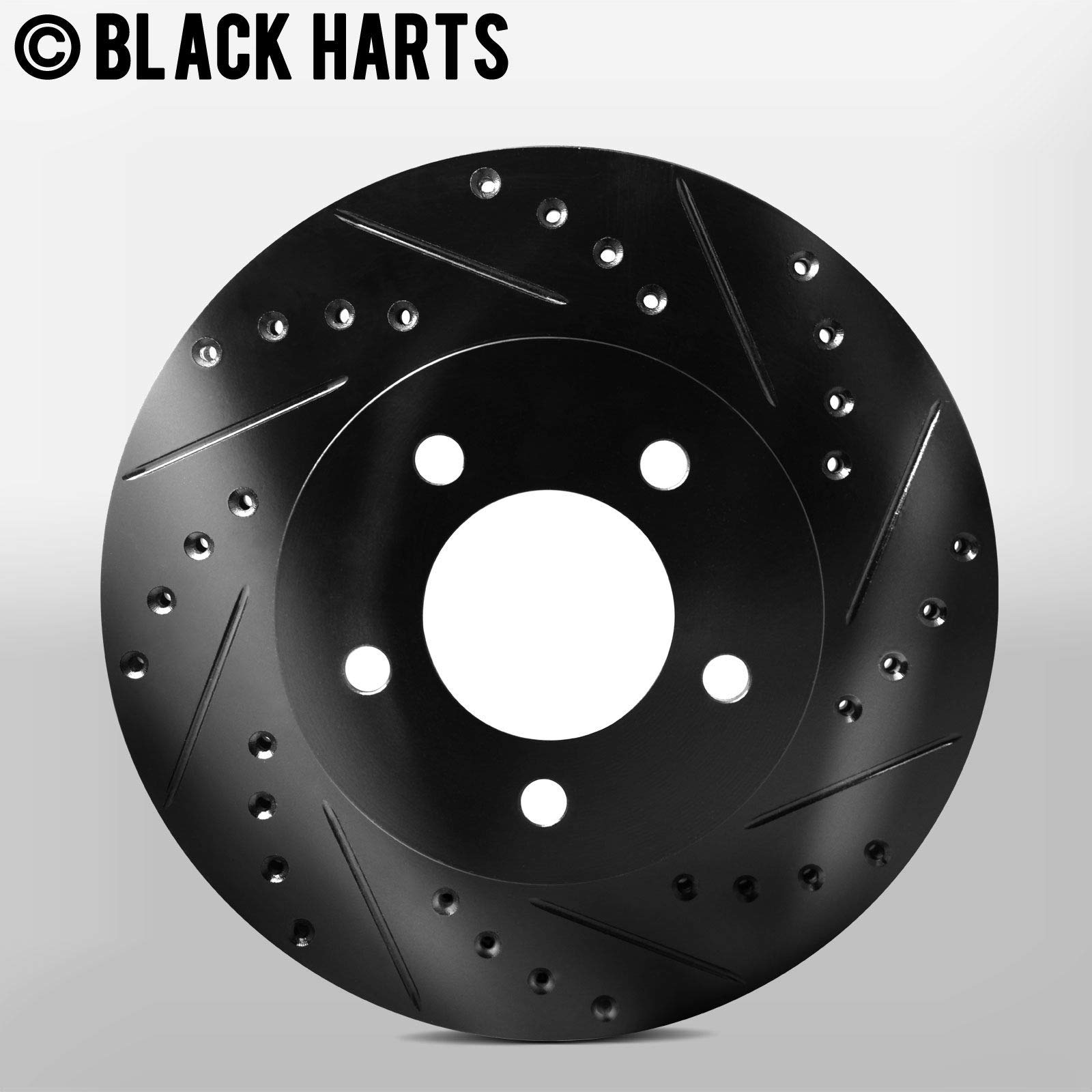 Hart Heavy Duty Front Brake Pads and Rotors Kit - Compatible with 2002-2006 Ford Expedition & Lincoln Navigator - Durable Braking Performance for SUVs and Trucks - Perfect for City Driving, Highway Commuting and Towing