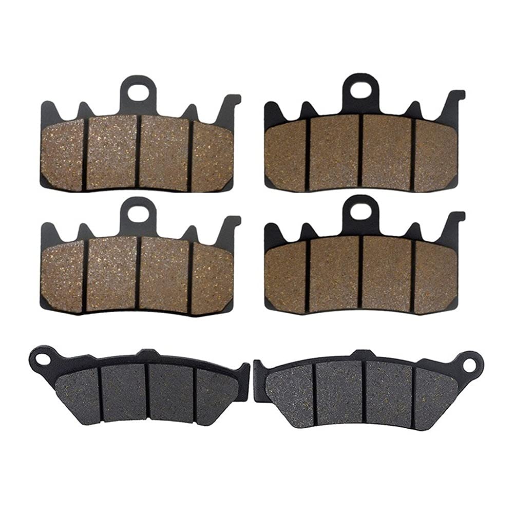 High-Performance Motorcycle Brake Pads - Front Brake Pads Compatible with BMW R1200GS, R1200R, R1200RS & Adventure Models - Perfect for Touring, Off-Road & City Riding