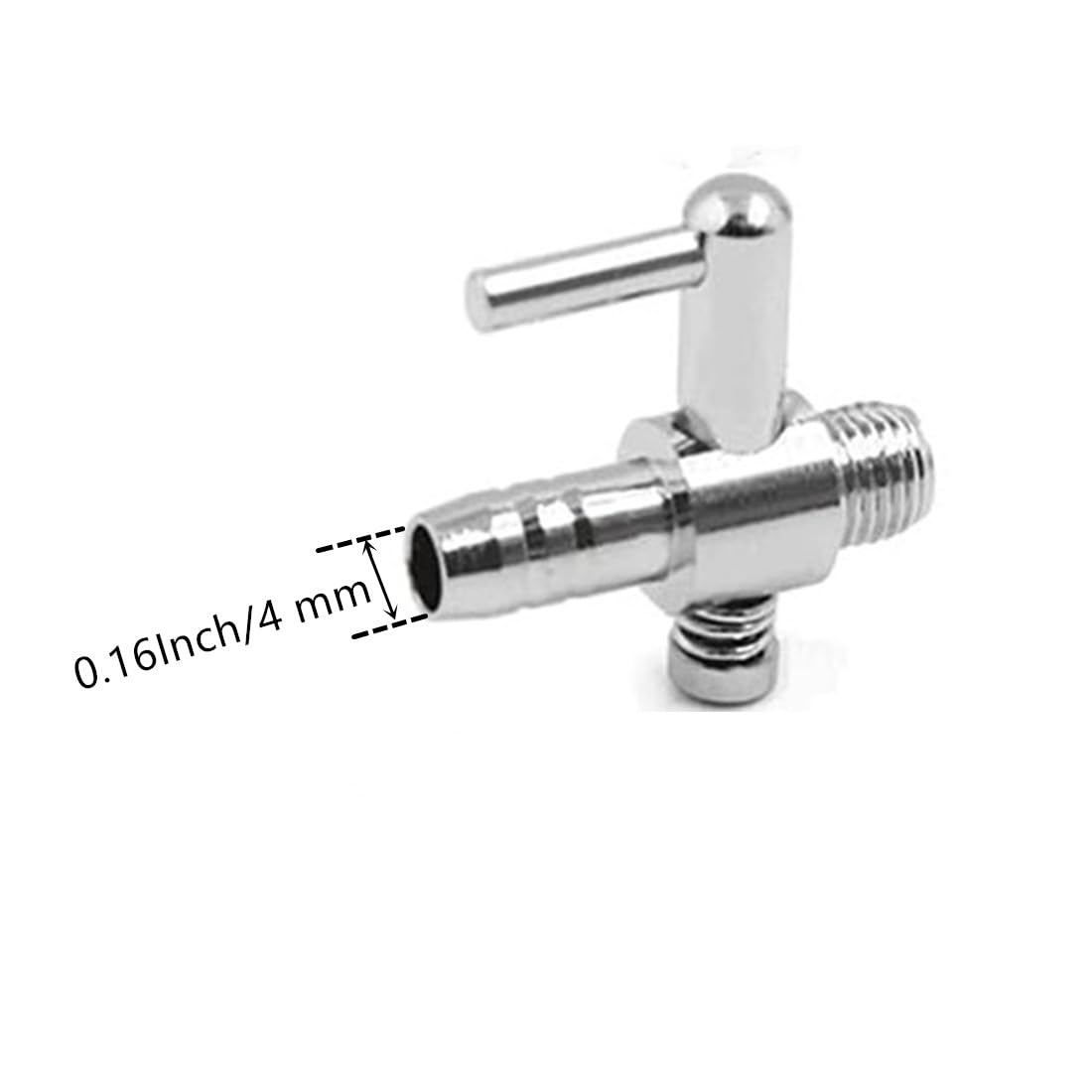 8Pcs Aquarium Air Valve - Single Way Air Flow Control Lever Pump for Fish Tank, Perfect for Freshwater & Saltwater Aquariums, Hydroponics & Fish Breeding Systems