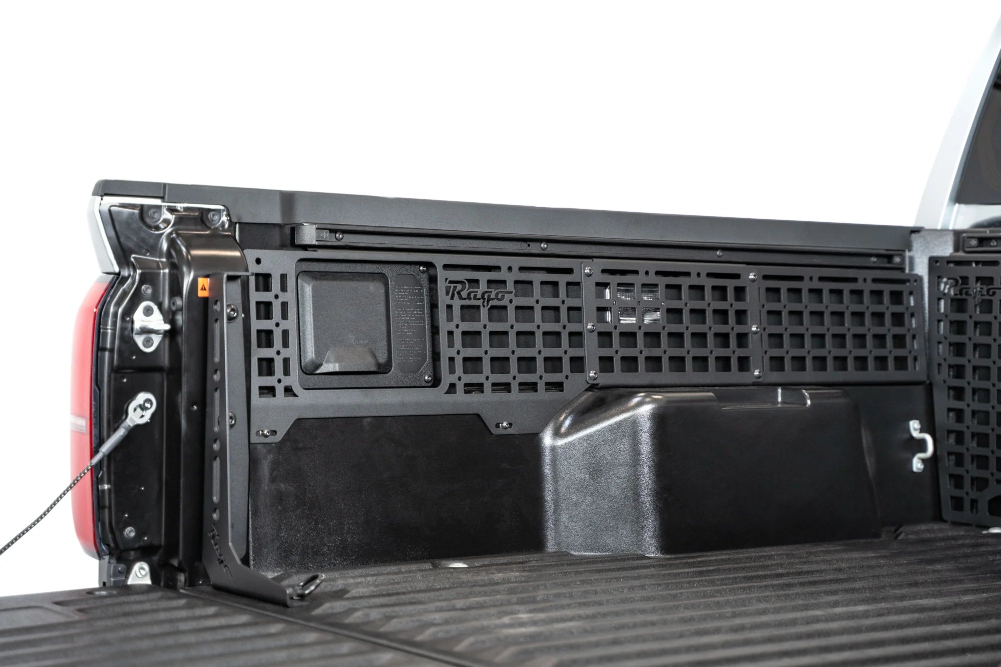 Rago Fabrication MOLLE Bed Side Panels for 2024+ Toyota Tacoma - Heavy Duty Truck Storage Solutions for Off-Road Gear & Camping Equipment