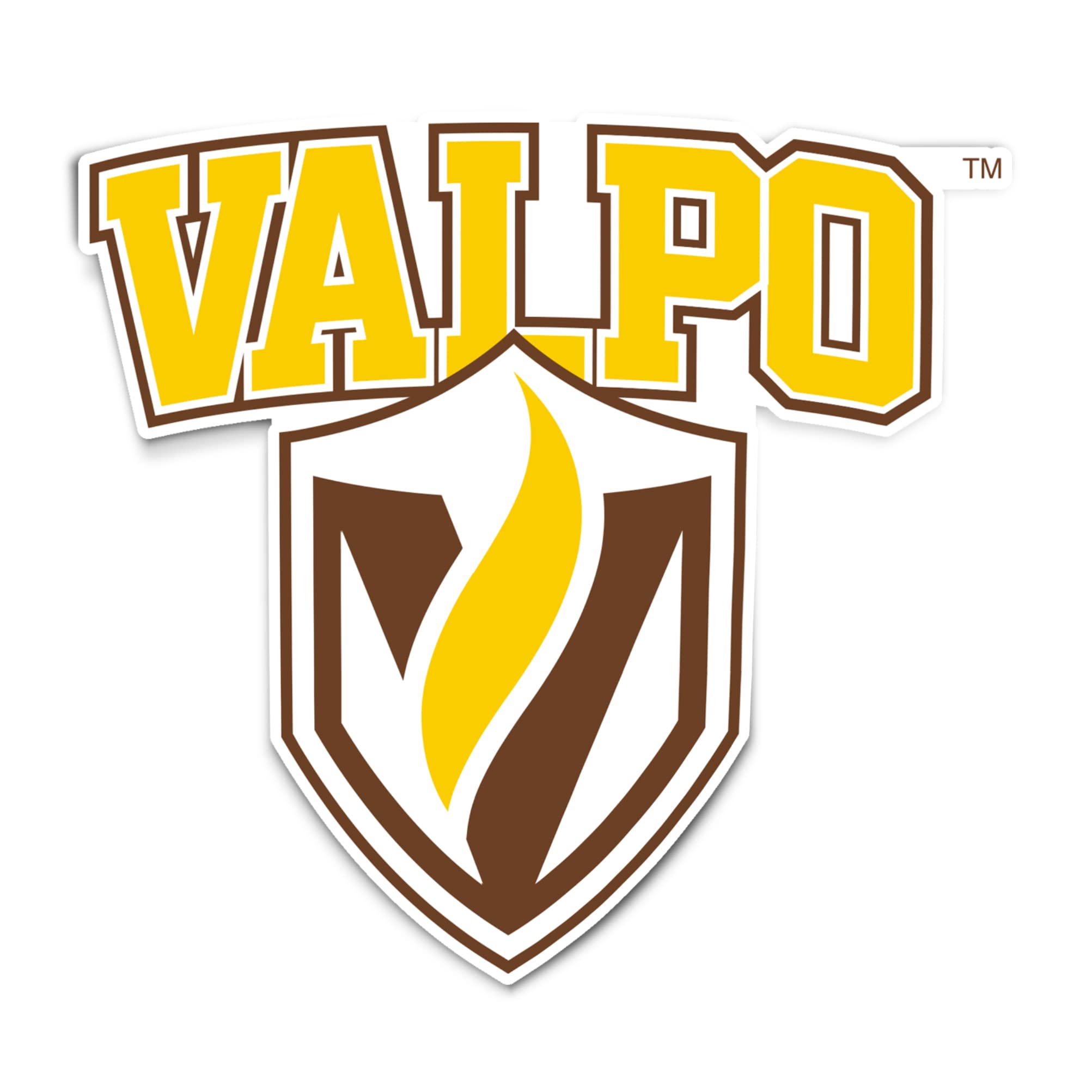 Valparaiso University VALPO Crusaders Vinyl Decal Sticker - Desert Cactus Design for Laptop, Water Bottle, Car & Scrapbook - Perfect for College Fans & Alumni Gifts (IND 00055)